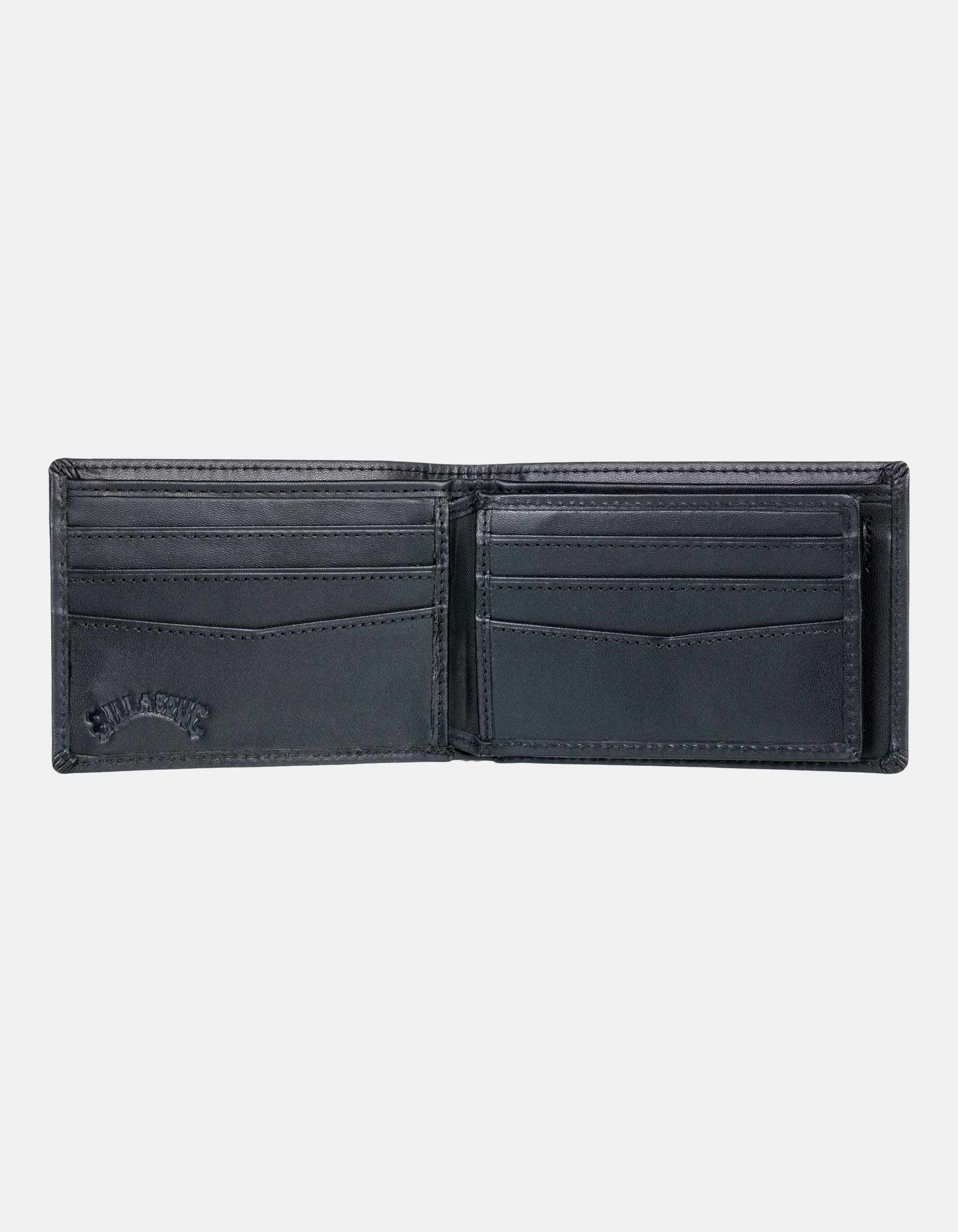 Cartera BILLABONG ARCH LEATHER - Black