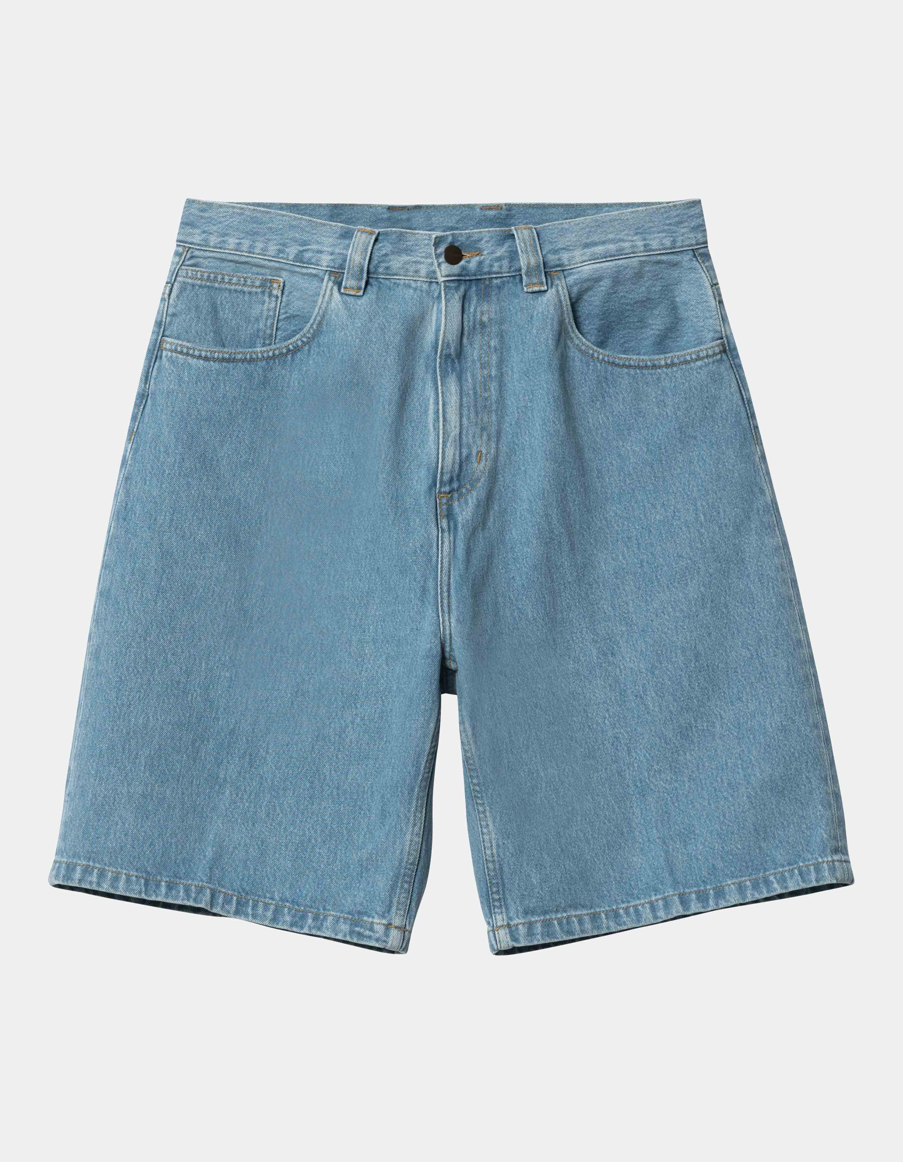 Bermuda CARHARTT WIP BRANDON - Blue Stone Bleached