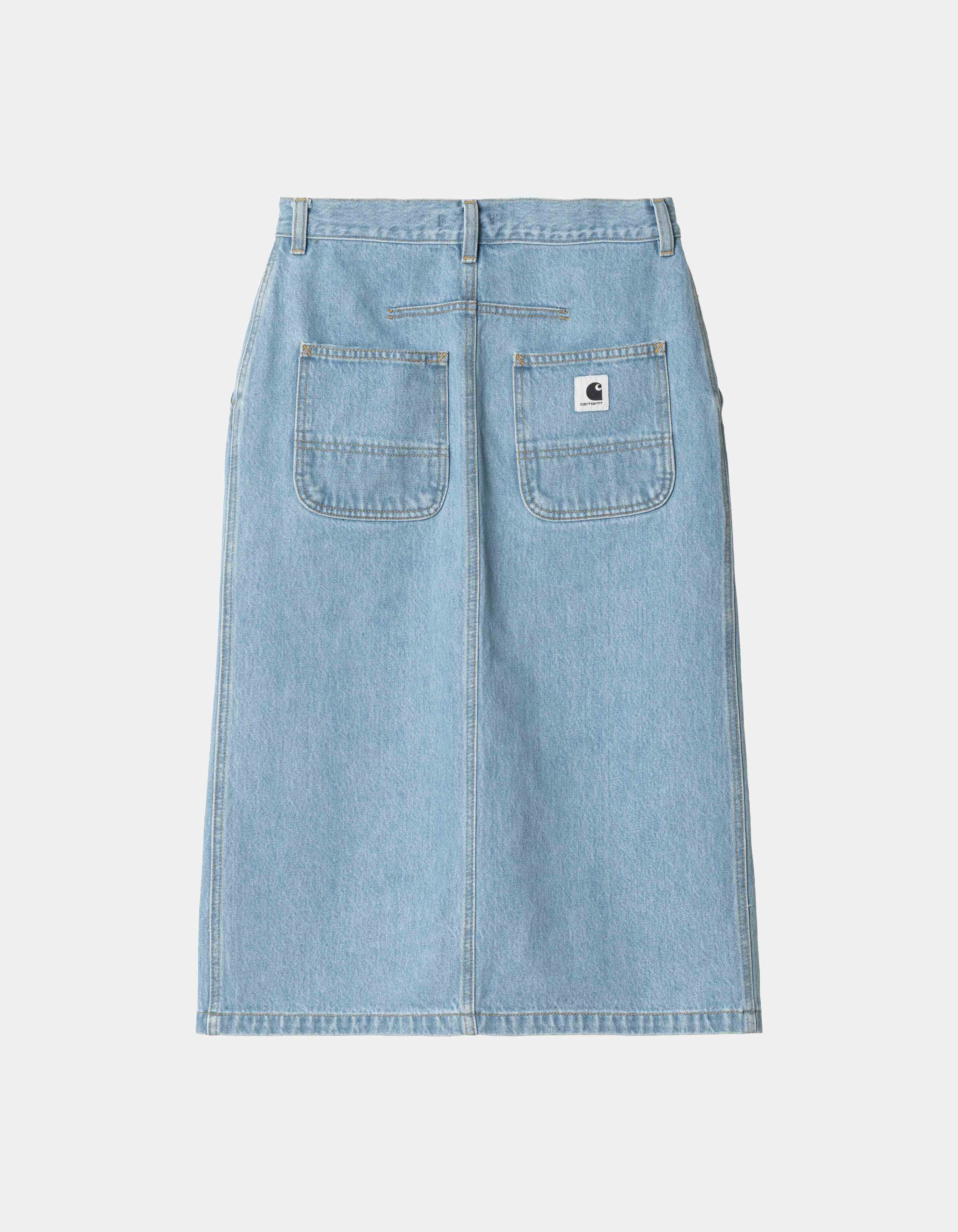 Falda CARHARTT WIP W' COLBY - Blue Stone Bleached