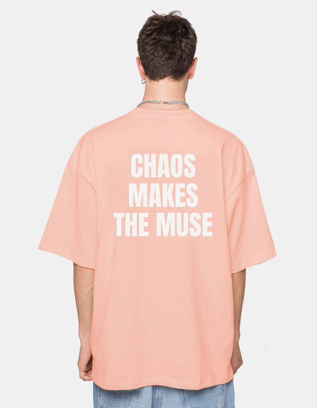 Camiseta KATOIKO WASHED CHAOS - Coral
