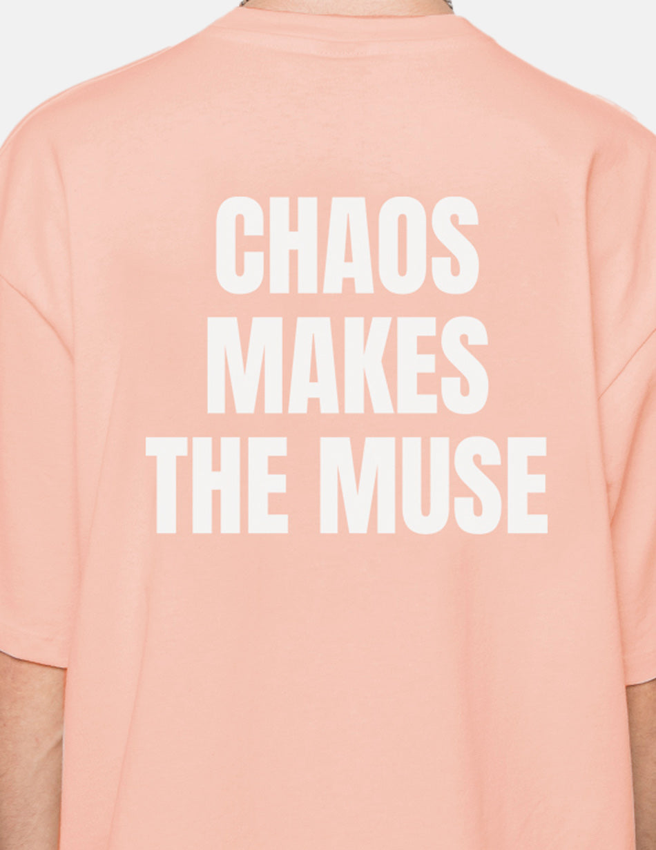Camiseta KATOIKO WASHED CHAOS - Coral