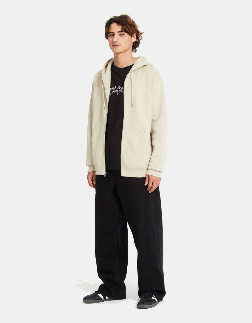Sudadera Cap. Abierta VOLCOM SINGLE STONE - Light Khaki