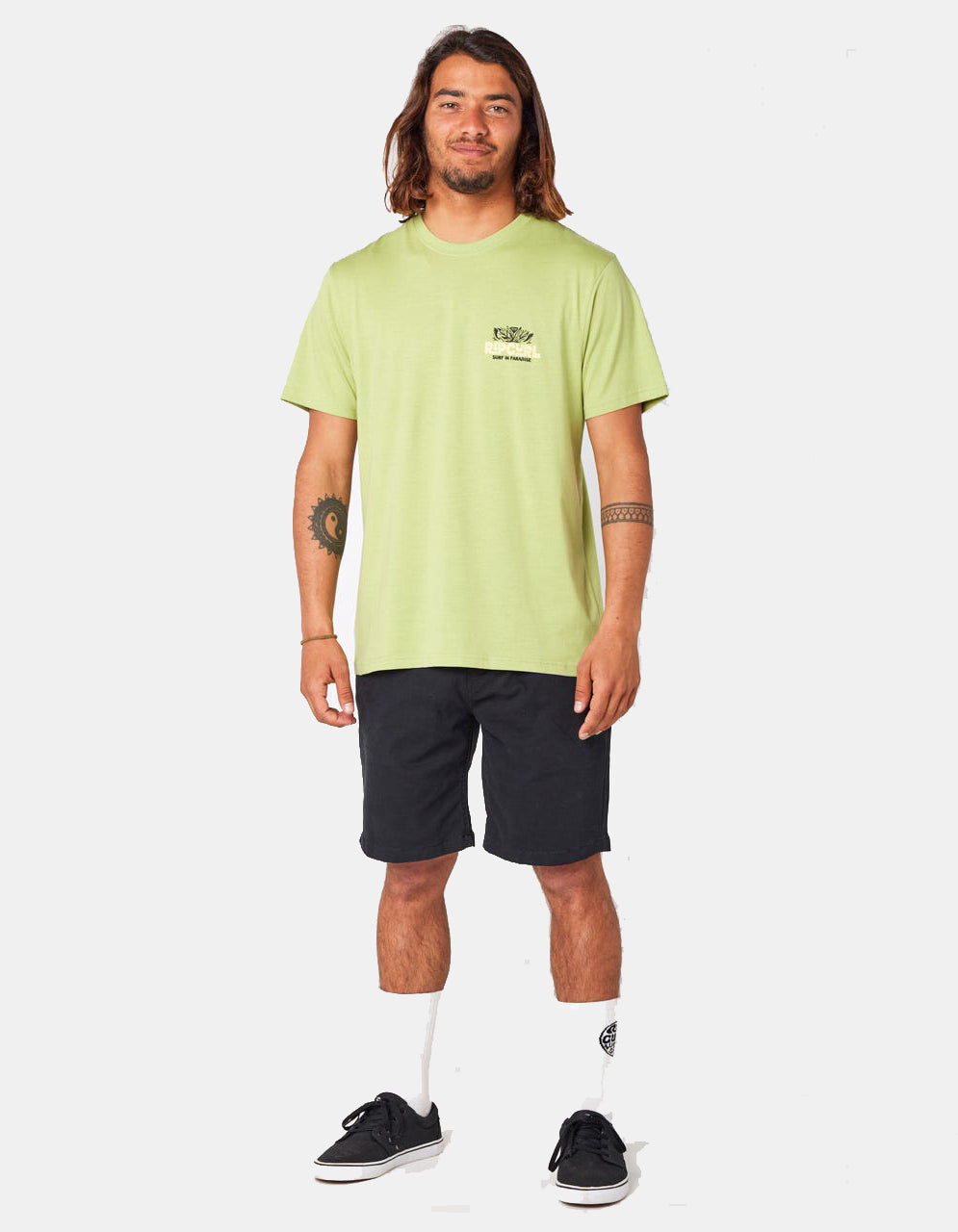 Camiseta RIP CURL PARADISE LAND - Light Khaki