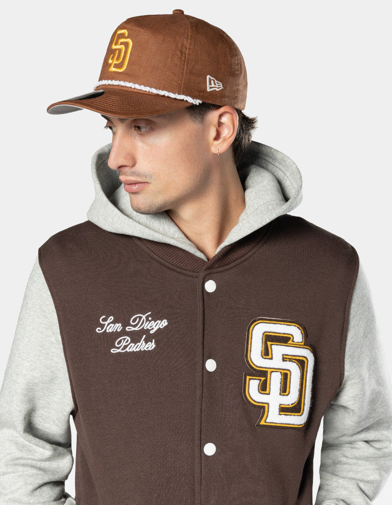 Cazadora NEW ERA THROPRE SNPFRT2148 SADPAD - Dark Brown