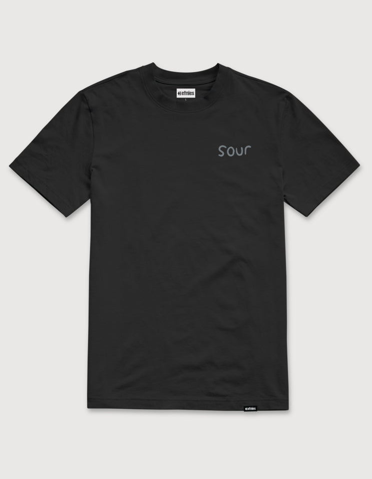 Camiseta ETNIES KO MAN - Black/White