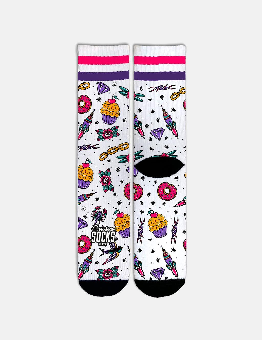 Calcetines AMERICAN SOCKS MID HIGH - Cupcake
