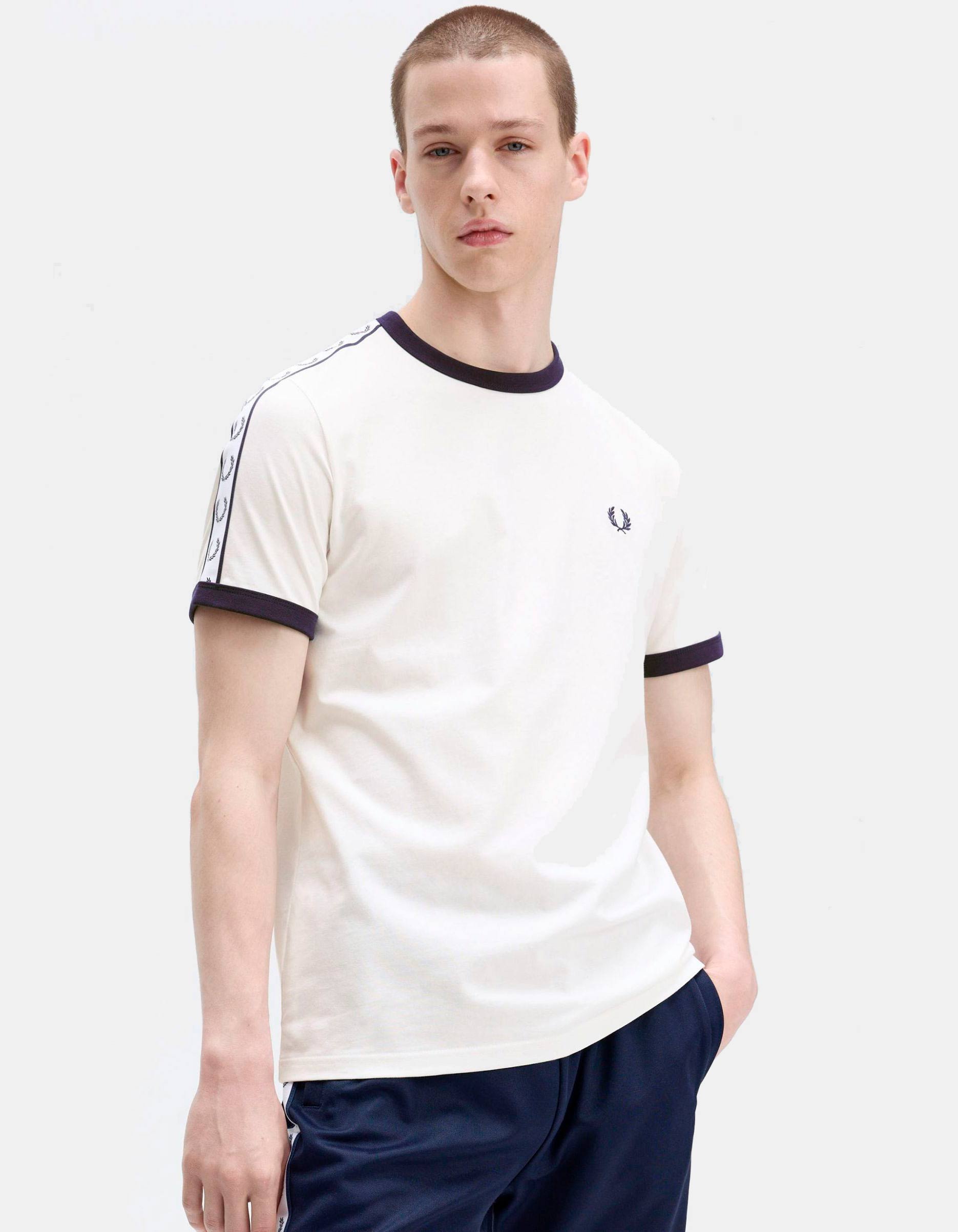 Camiseta FRED PERRY M4620 - Snow White