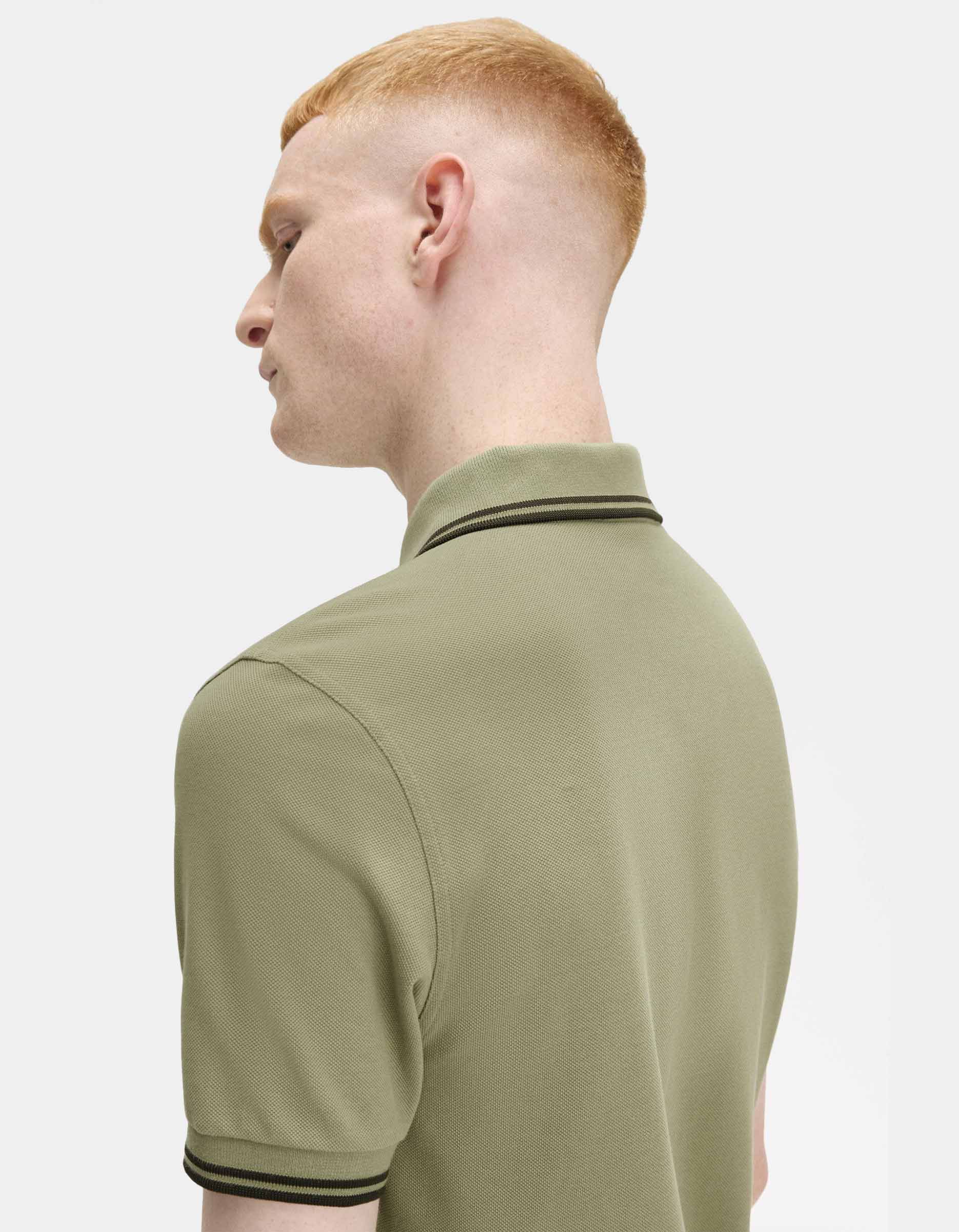 Polo FRED PERRY M3600 - Olive Mint