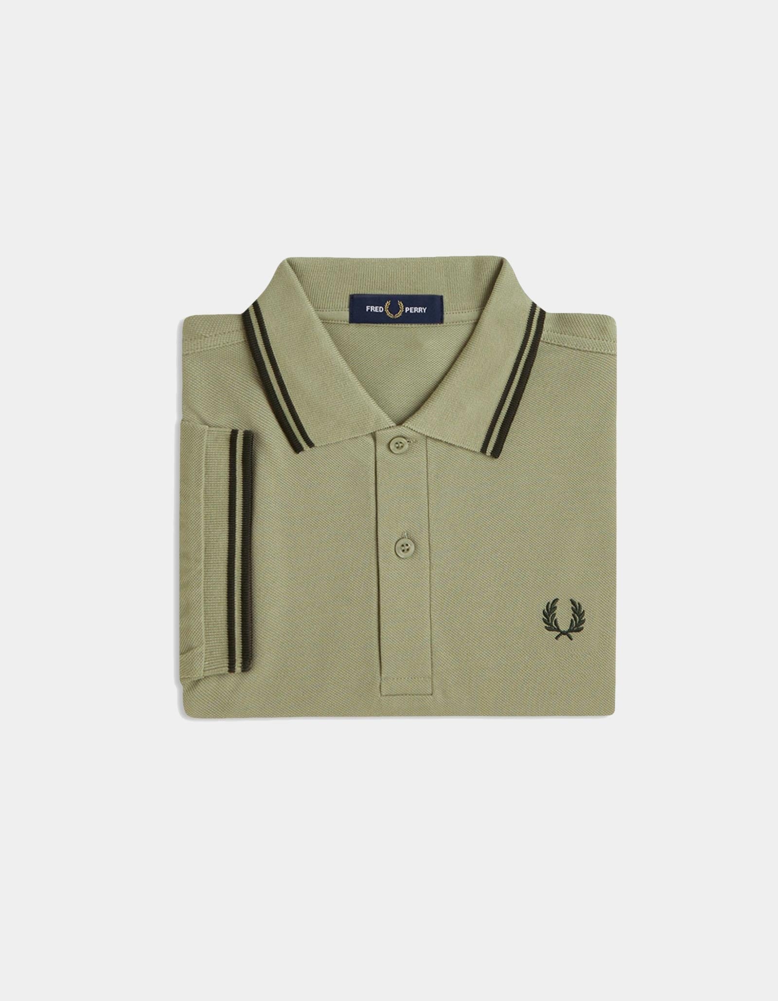 Polo FRED PERRY M3600 - Olive Mint