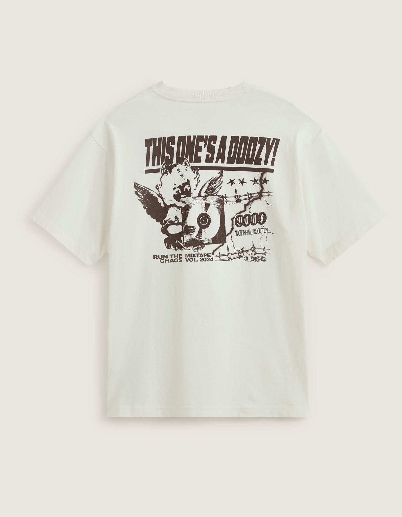 Camiseta VANS EARTHBOUND LOOSE FIT - Marshmallow
