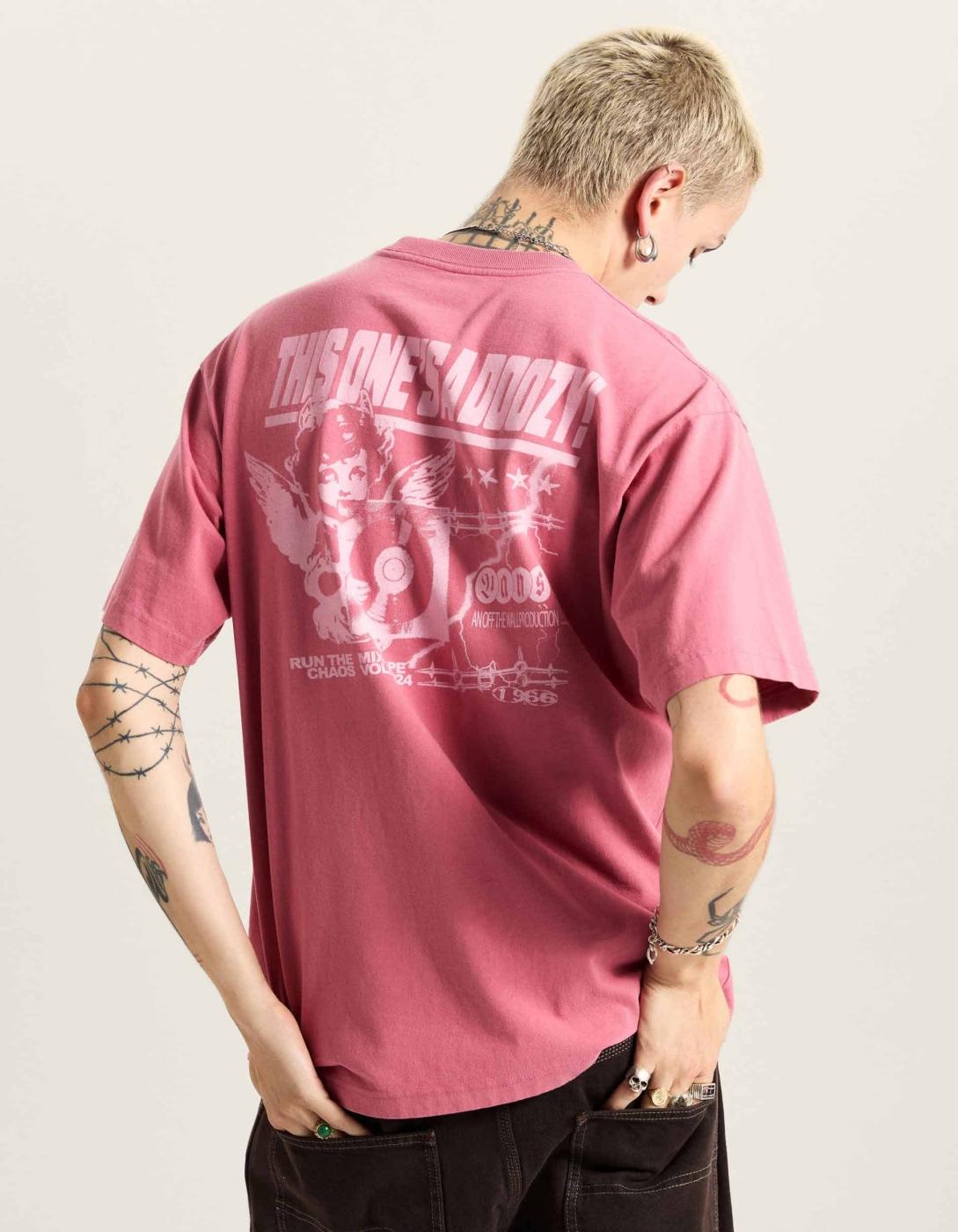 Camiseta VANS EARTHBOUND LOOSE FIT - Mauvewood