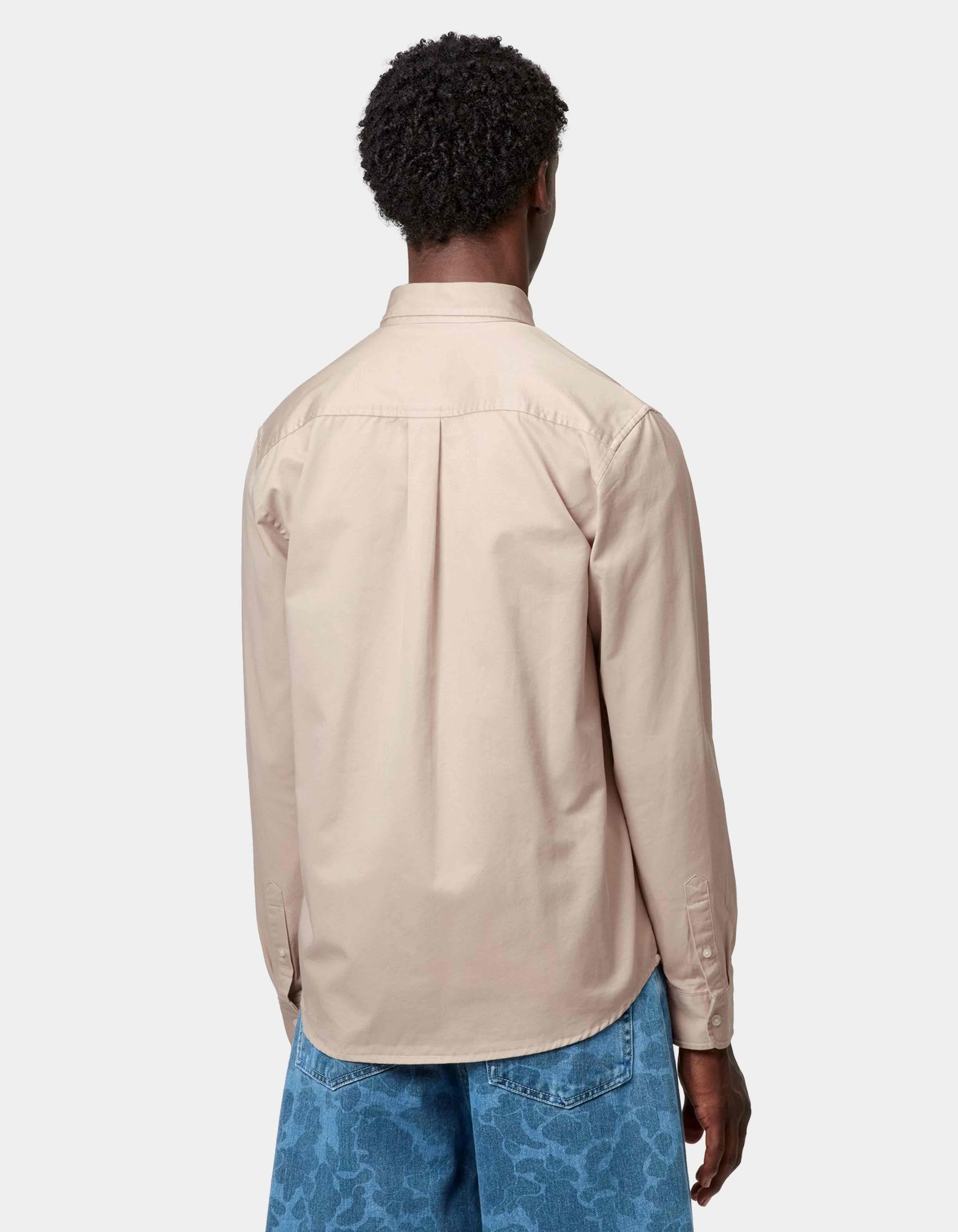 Camisa CARHARTT WIP MADISON - Fleur De Sel / Wax