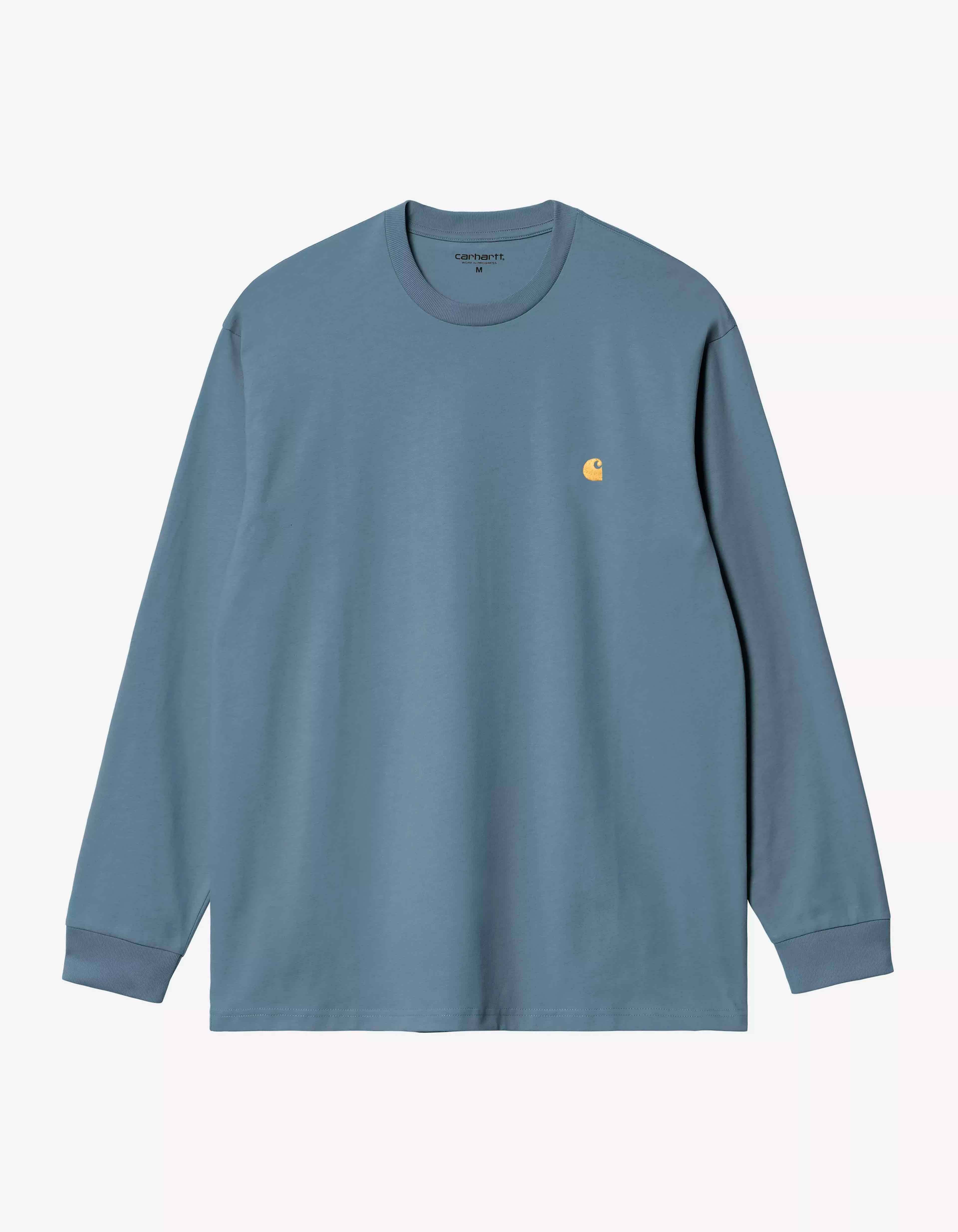 Camiseta Manga Larga CHASE CARHARTT WIP - Angelite / Gold