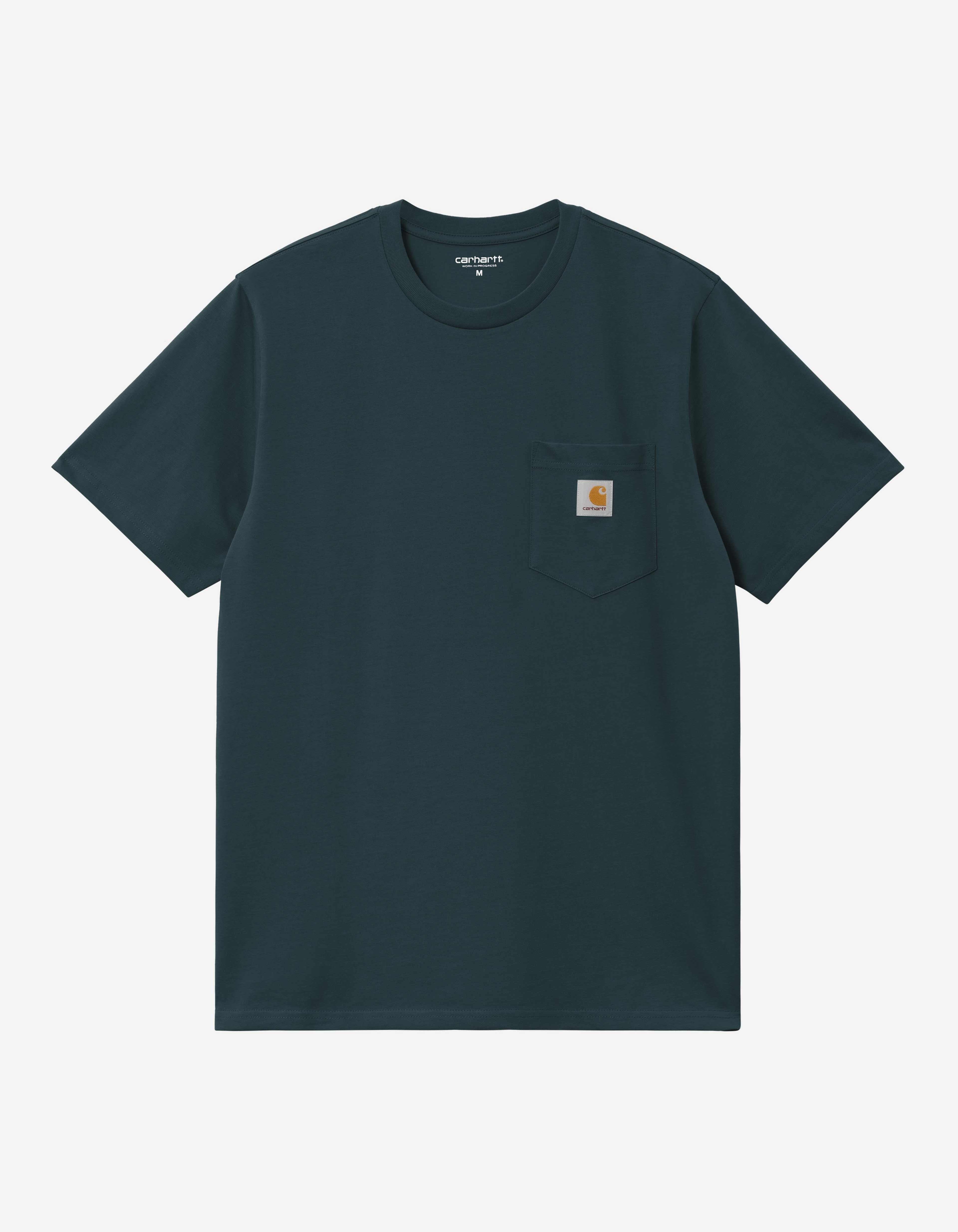Camiseta CARHARTT WIP POCKET - Deep Lagoon