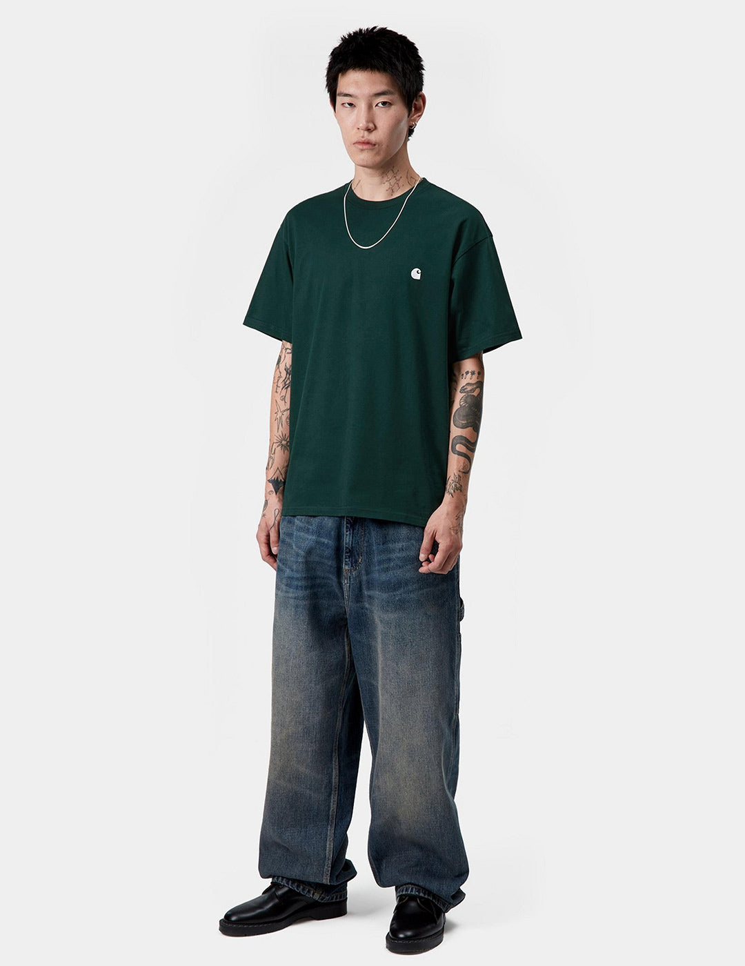 Camiseta CARHARTT WIP MADISON - Dark Fir / Wax
