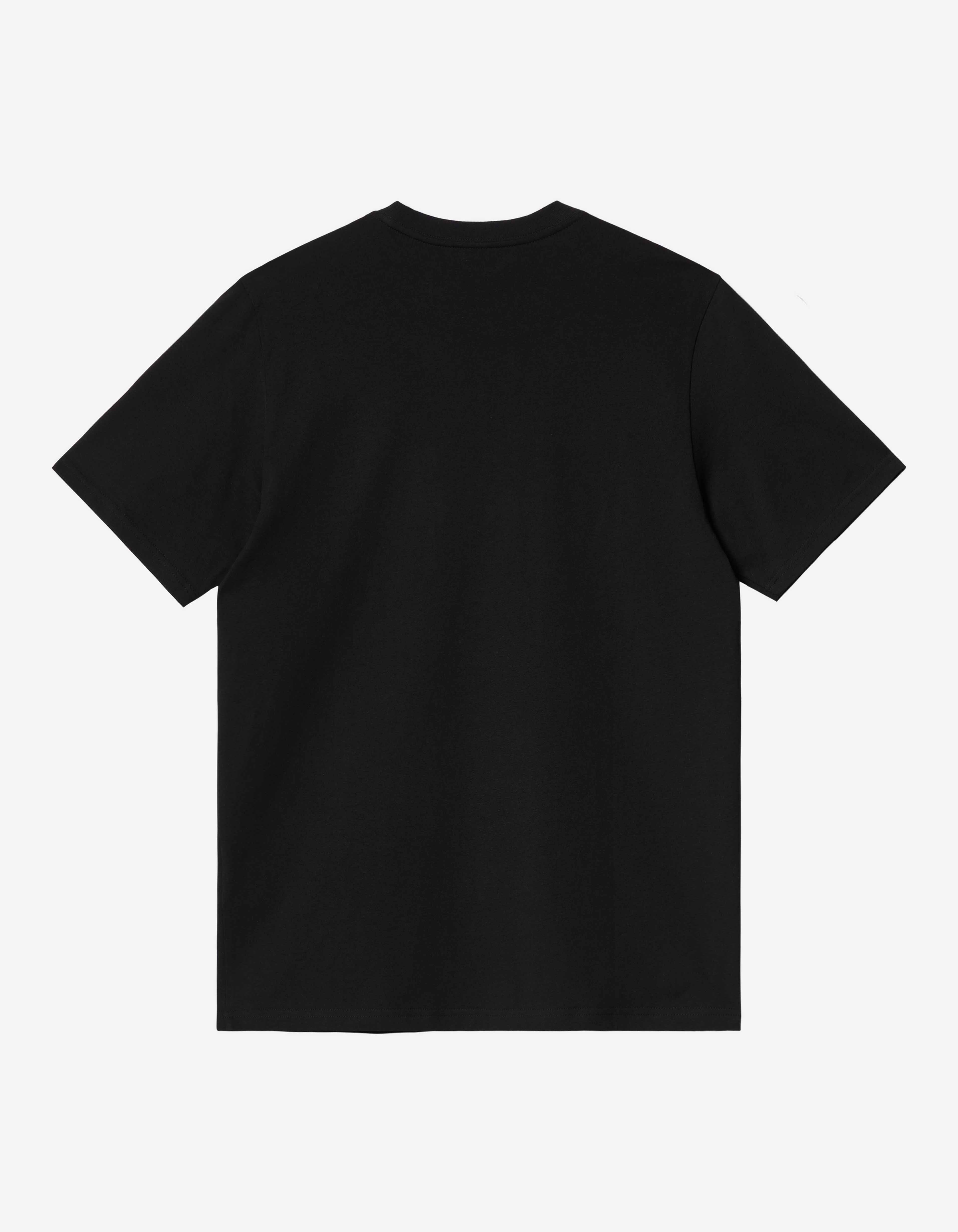 Camiseta CARHARTT WIP MADISON - Black / Wax