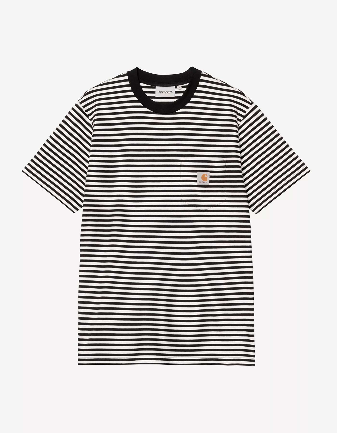 Camiseta CARHARTT WIP VERNER POCKET - Black / Wax