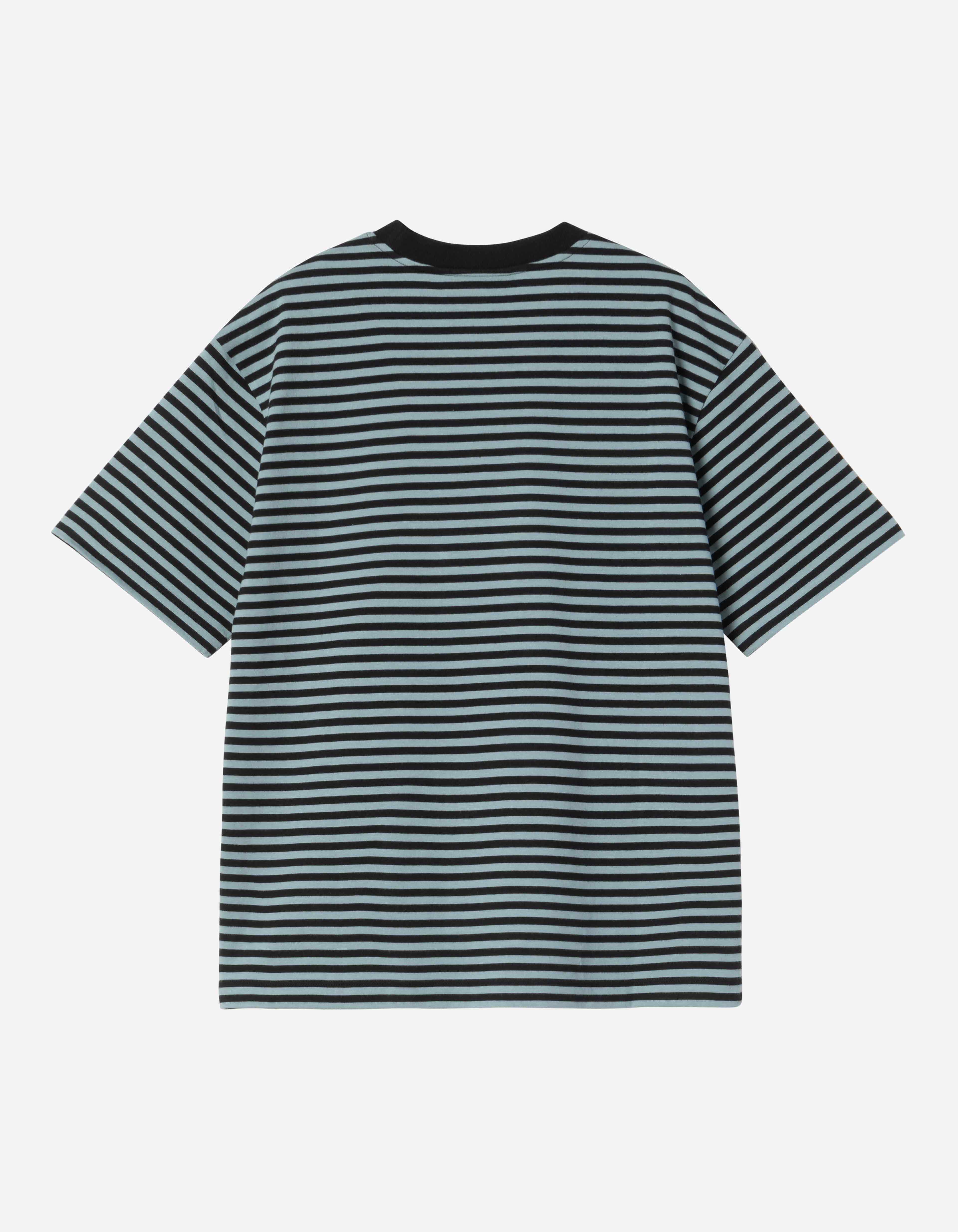 Camiseta CARHARTT WIP VERNER POCKET - Black / Citadel