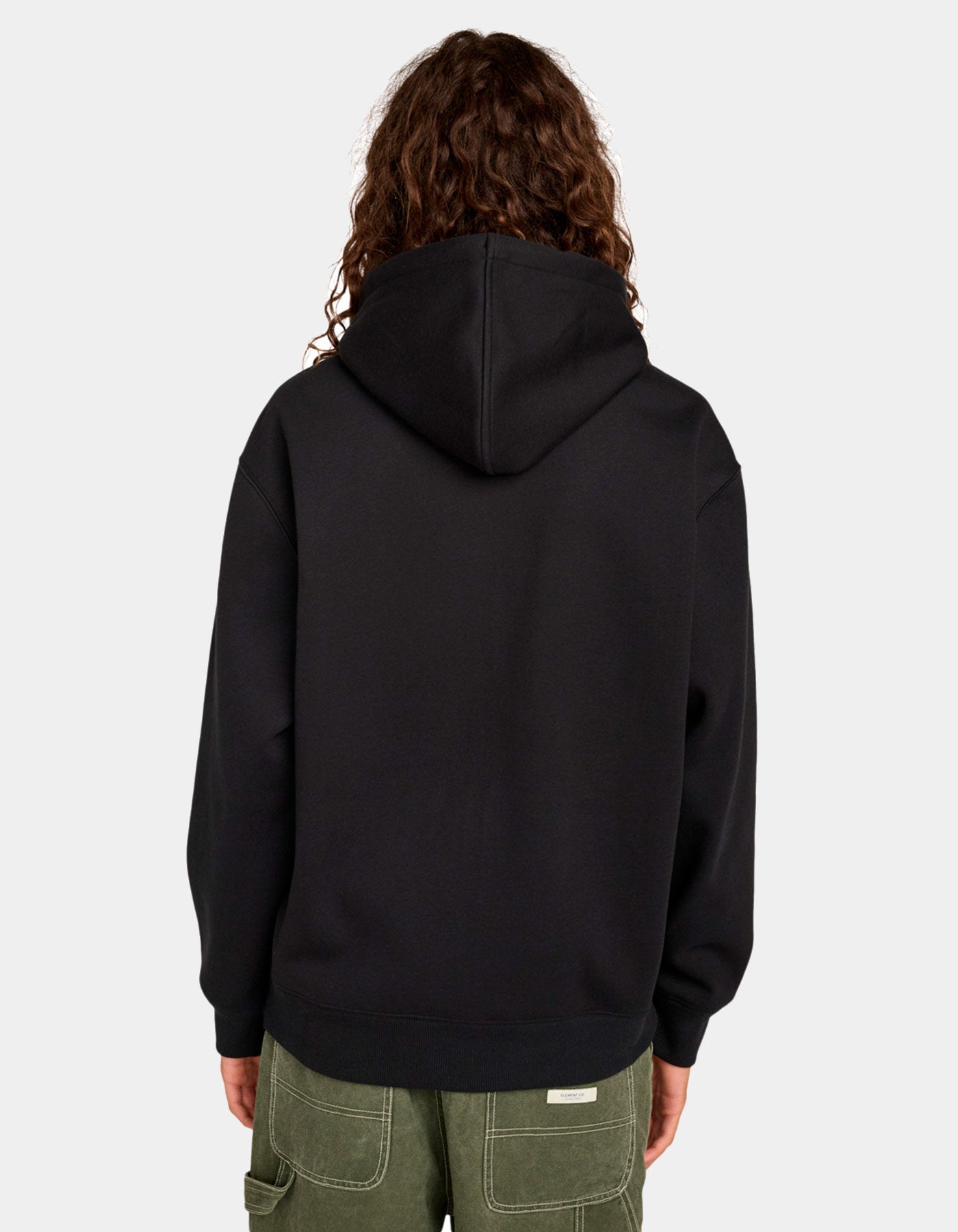 Sudadera Capucha ELEMENT Abierta ICON RAIN - Flint Black