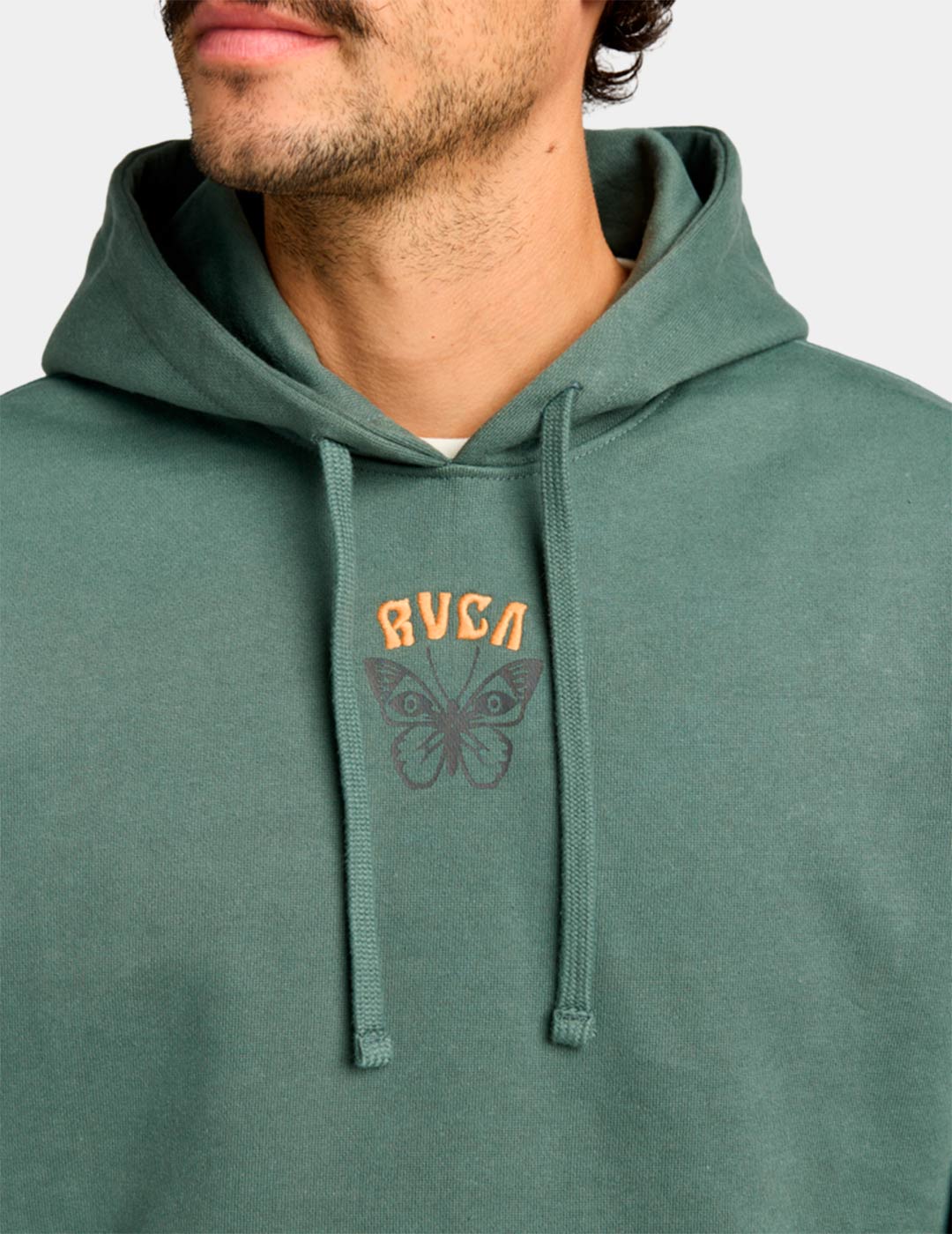 Sudadera Capucha RVCA BUTTERFLY POST - Lauren Wreath