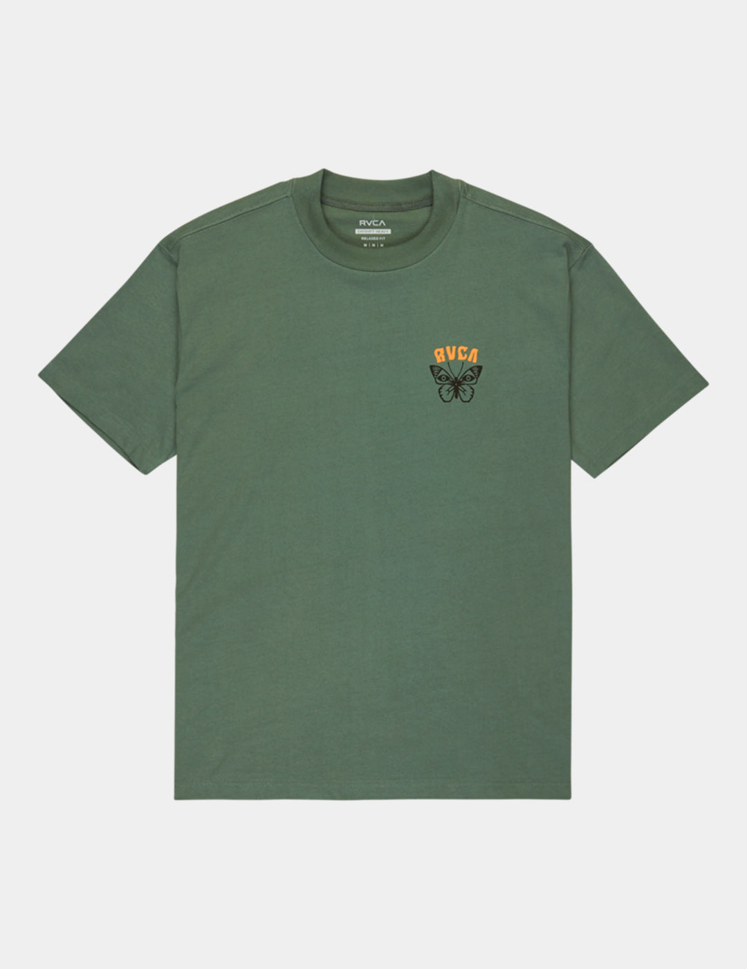 Camiseta RVCA BUTTERFLY POST - Laurel Wreath