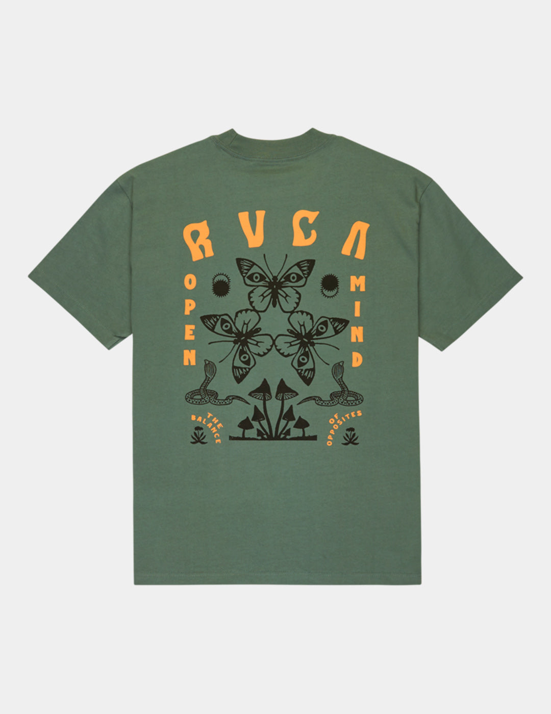 Camiseta RVCA BUTTERFLY POST - Laurel Wreath