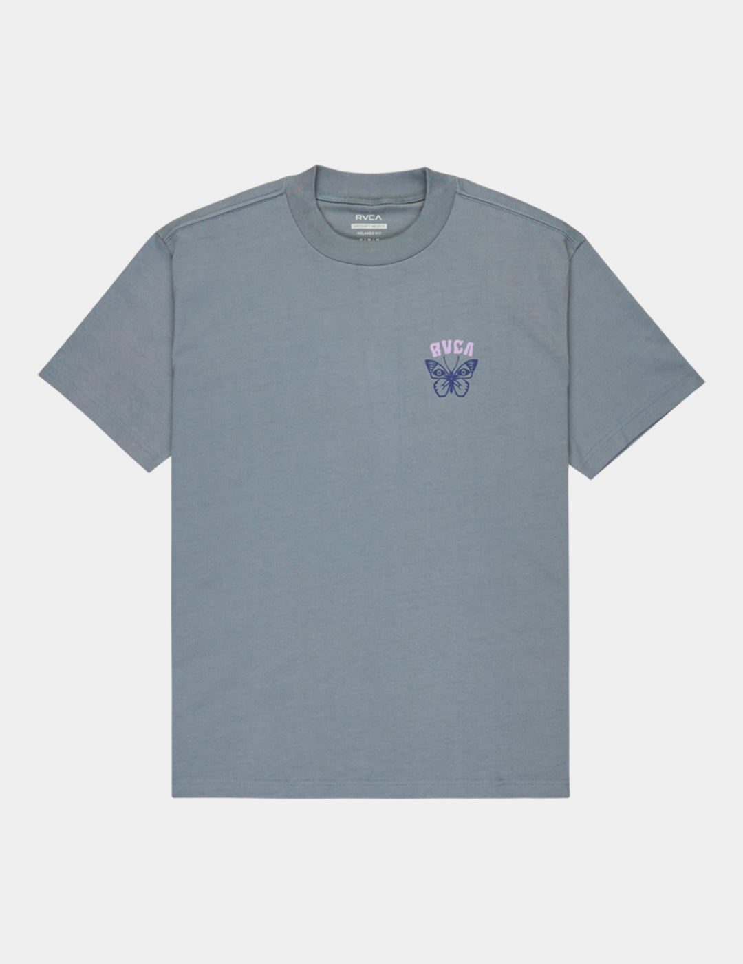 Camiseta RVCA BUTTERFLY POST - Flint Stone