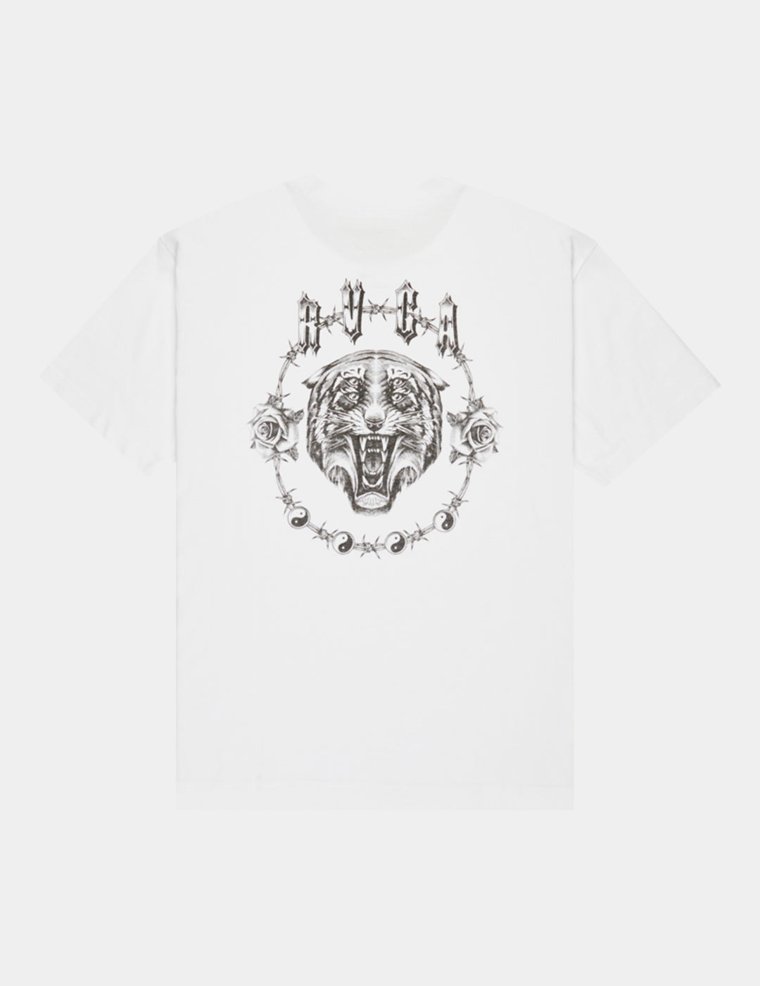 Camiseta RVCA DOUBLE TROUBLE - White