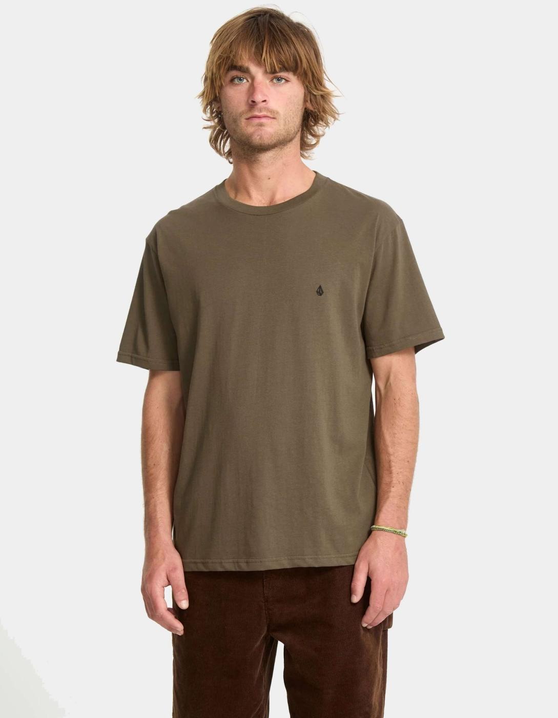 Camiseta VOLCOM STONE BLANKS - Sage Leaf