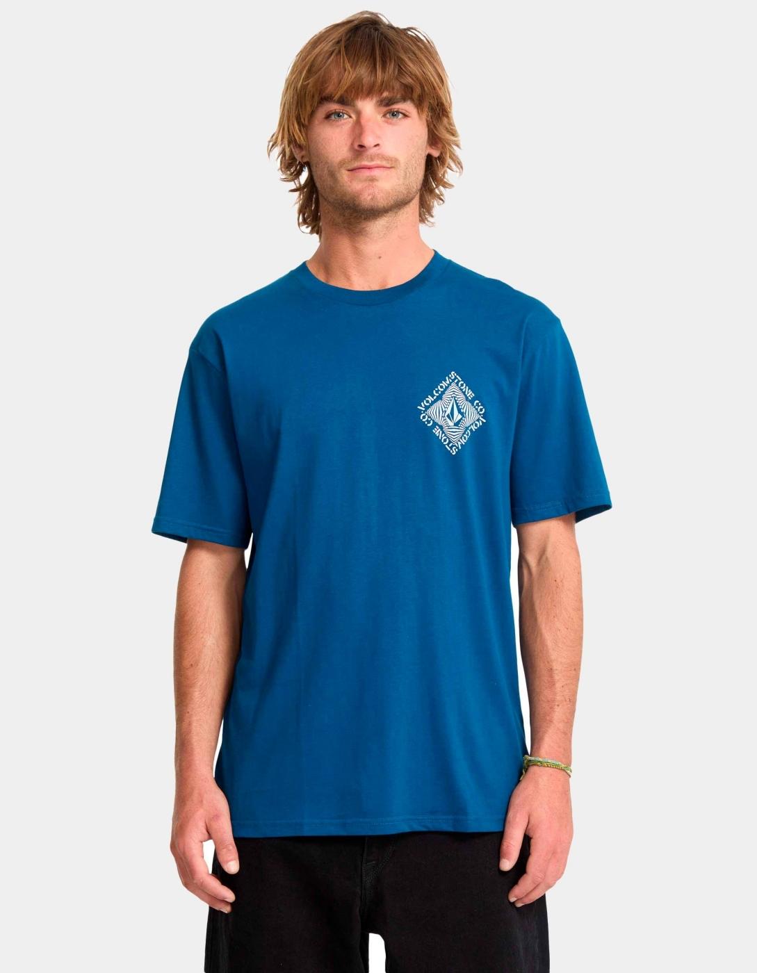 Camiseta VOLCOM OBTICAL - Cosmic Blue
