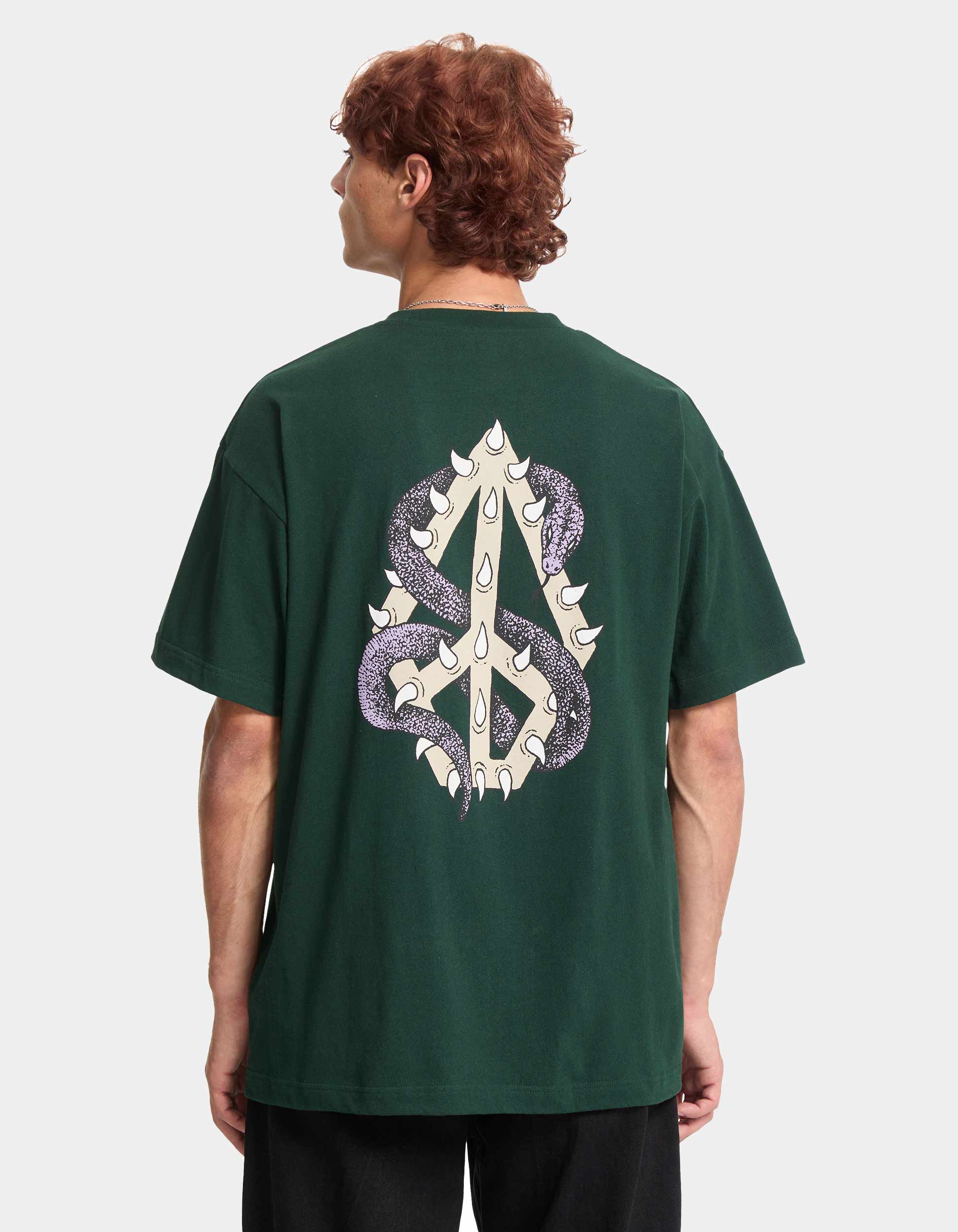 Camiseta VOLCOM SNAKE PEACE - Scarab