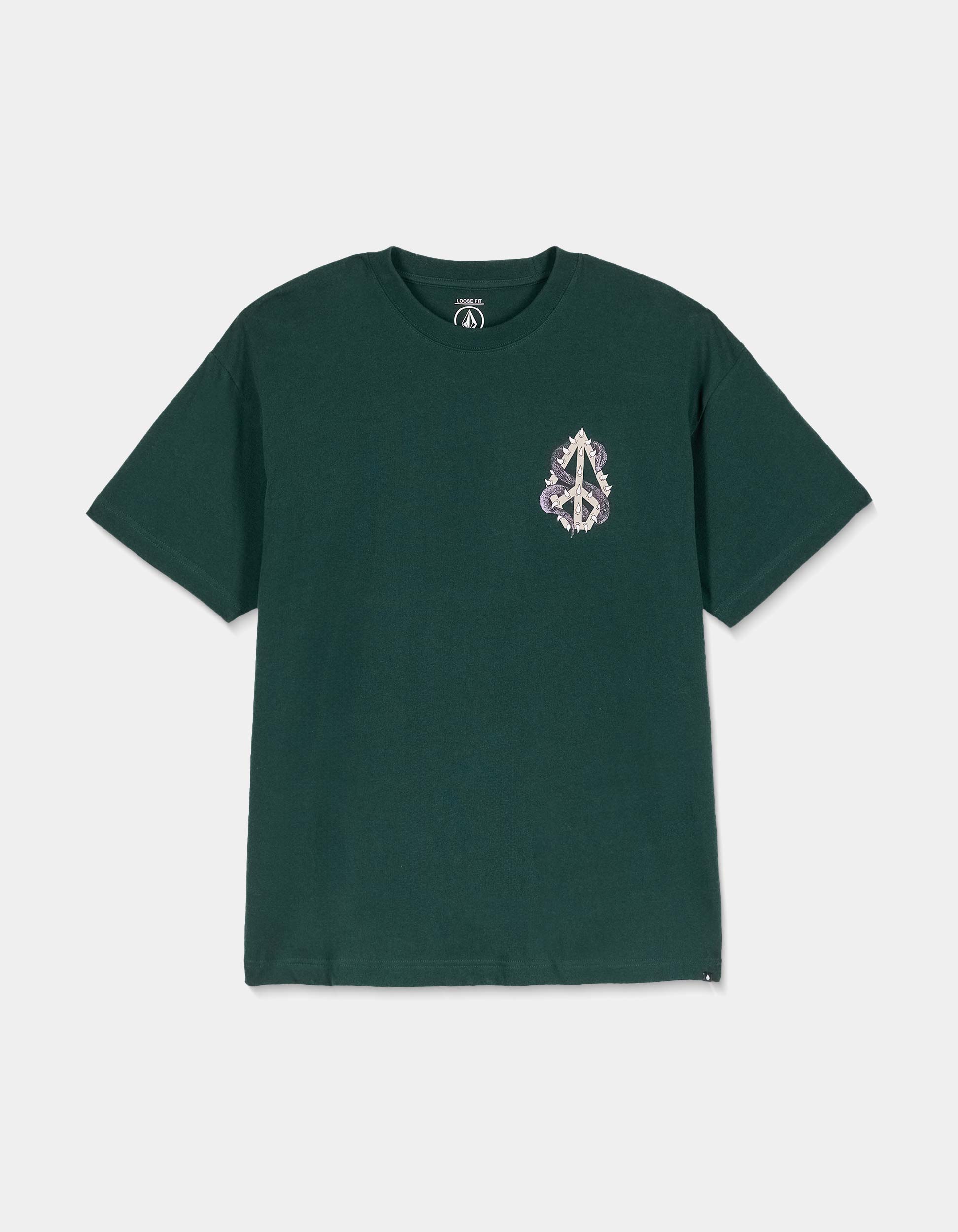 Camiseta VOLCOM SNAKE PEACE - Scarab