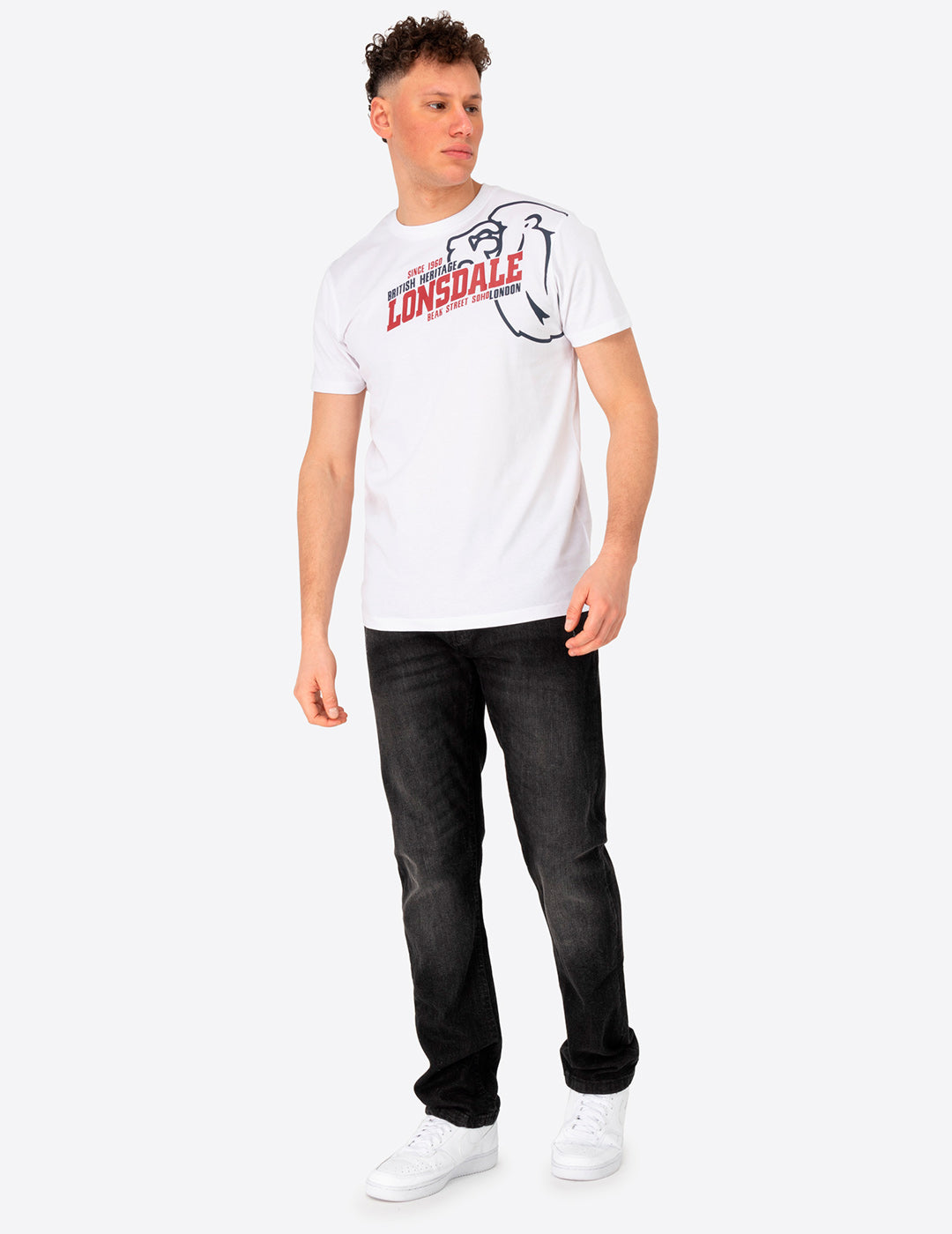 Camiseta LONSDALE WALKLEY - White