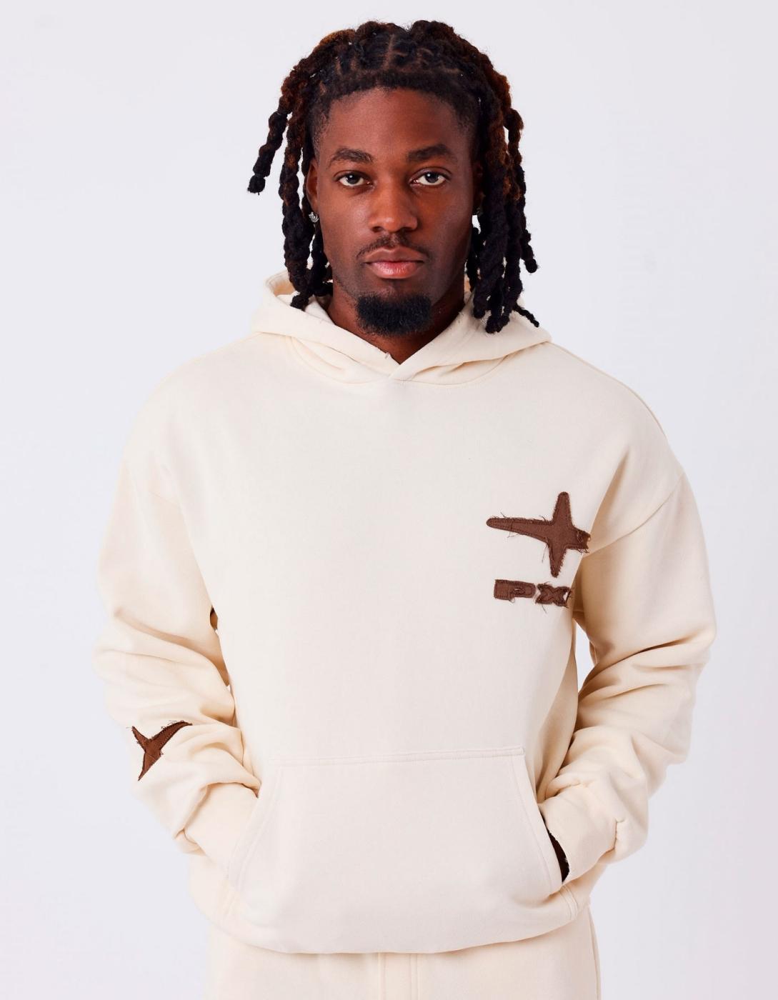 Sudadera Capucha 2522505 - Tiza