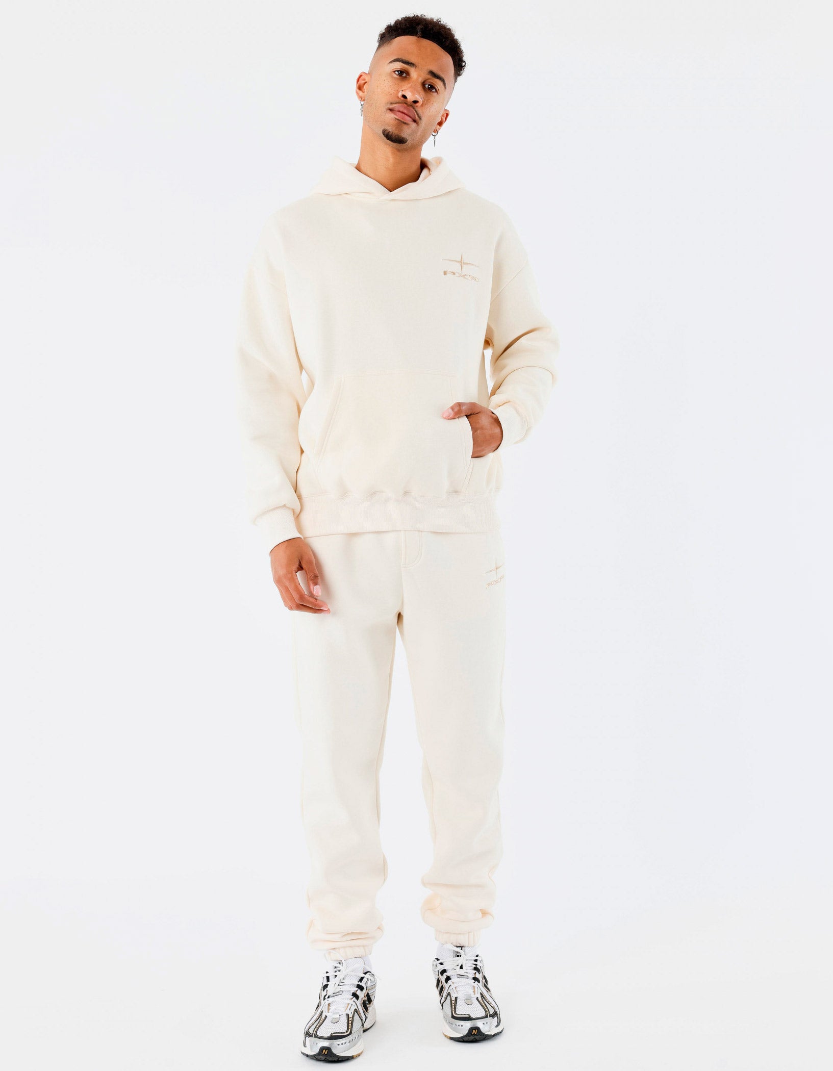 Sudadera PXP Capucha 2522506 - Tiza