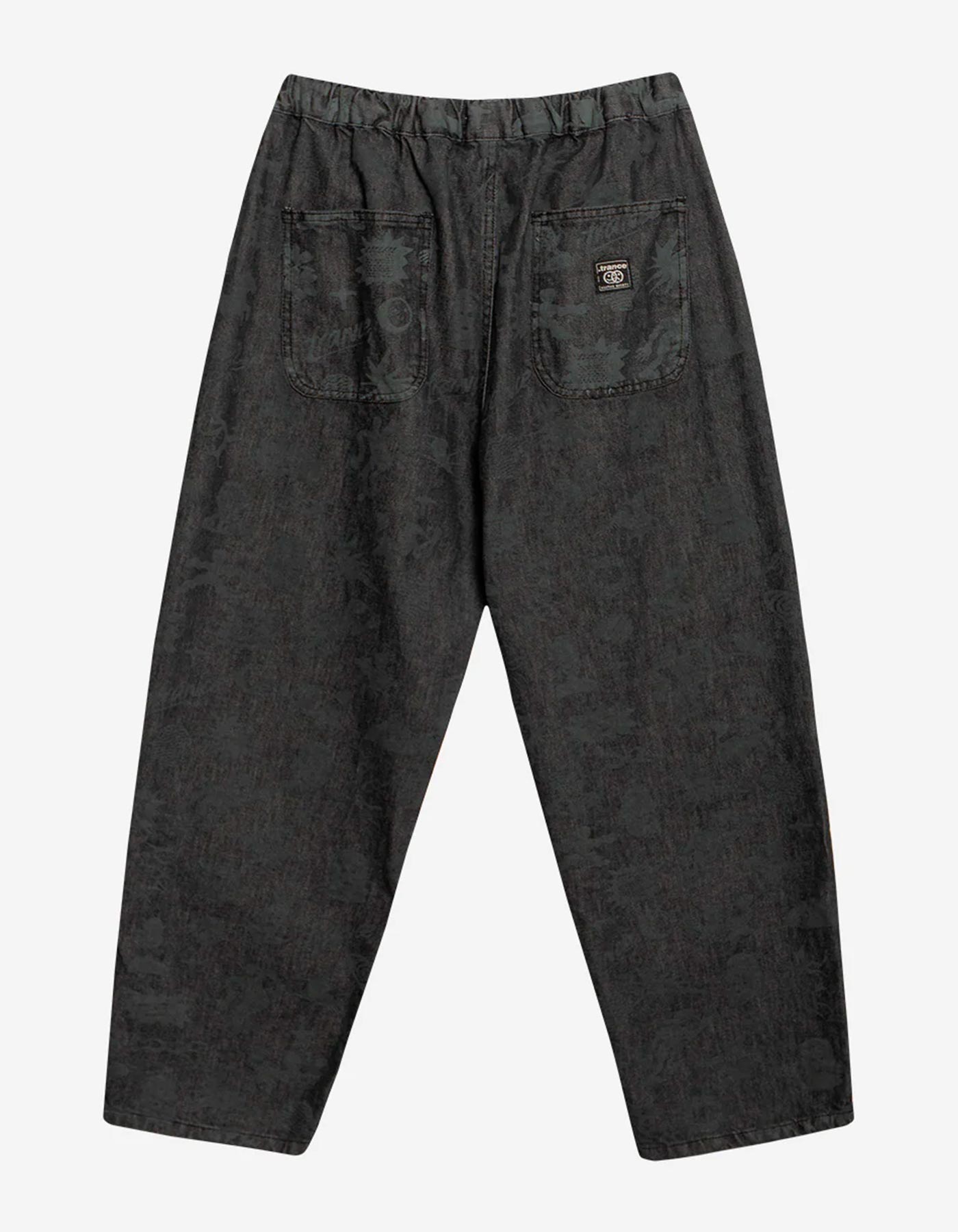 Pantalón KAOTIKO BELT TRANCE - Black