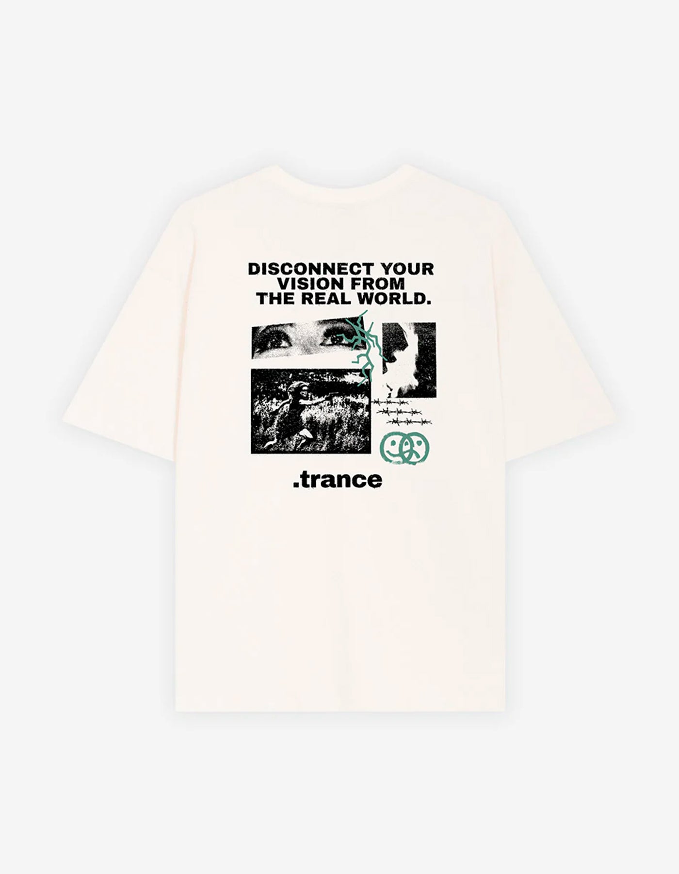 Camiseta KAOTIKO DISCONNECTED YOUR VISION - Ivory