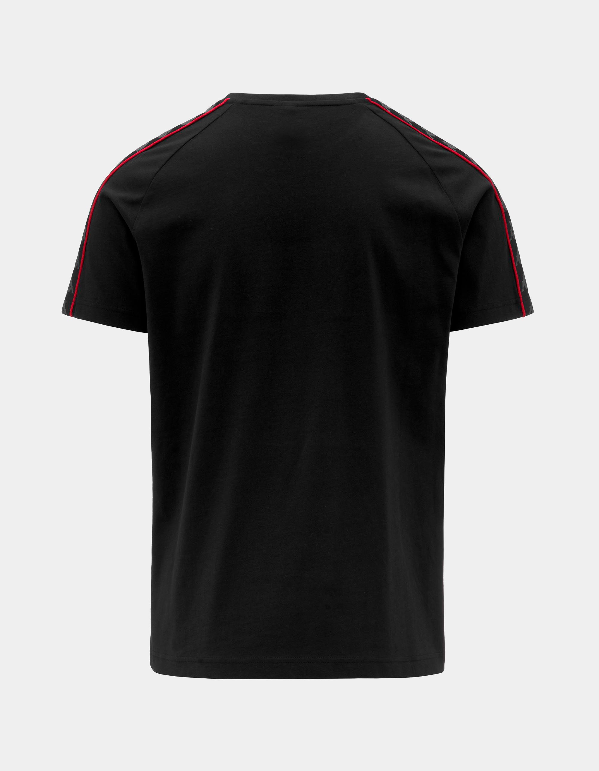 Camiseta KAPPA COEN SLIM - Black/White