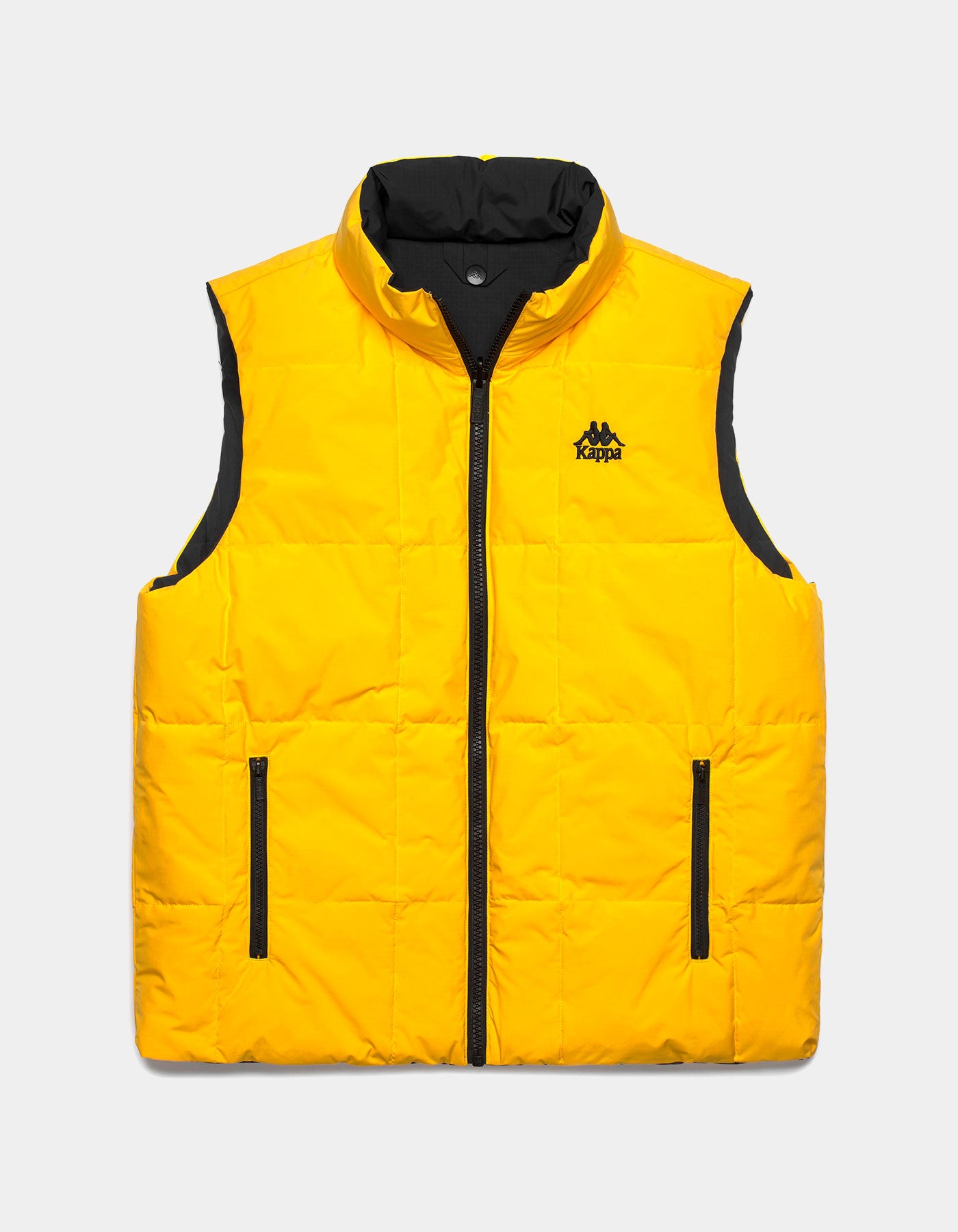 Chaleco KAPPA AUTHENTIC ORVILLE - Black/Yellow/Spectra