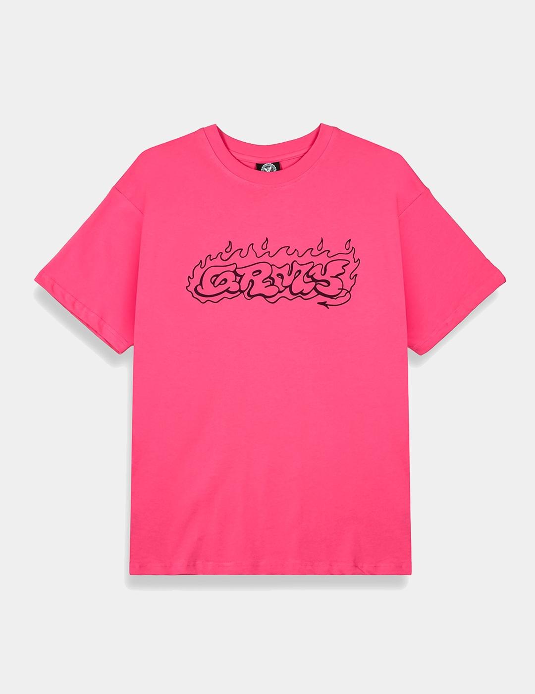 Camiseta GRIMEY THE SHELTER THROW UP - Fucshia