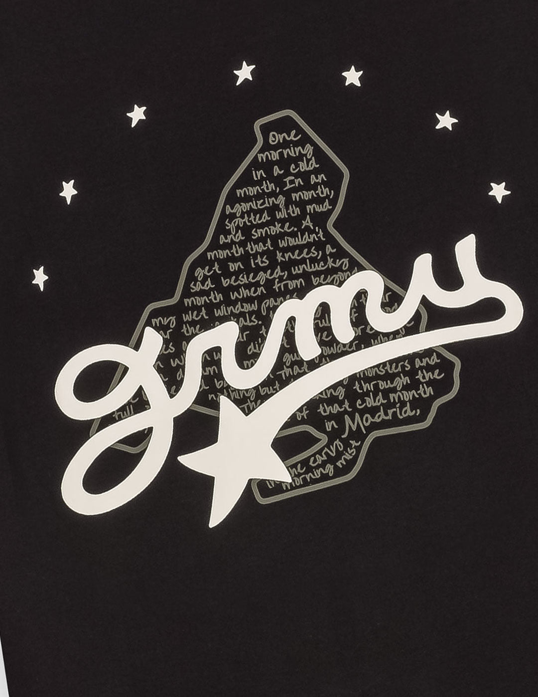Camiseta GRIMEY MUD'S THE RESIDENCE - Black