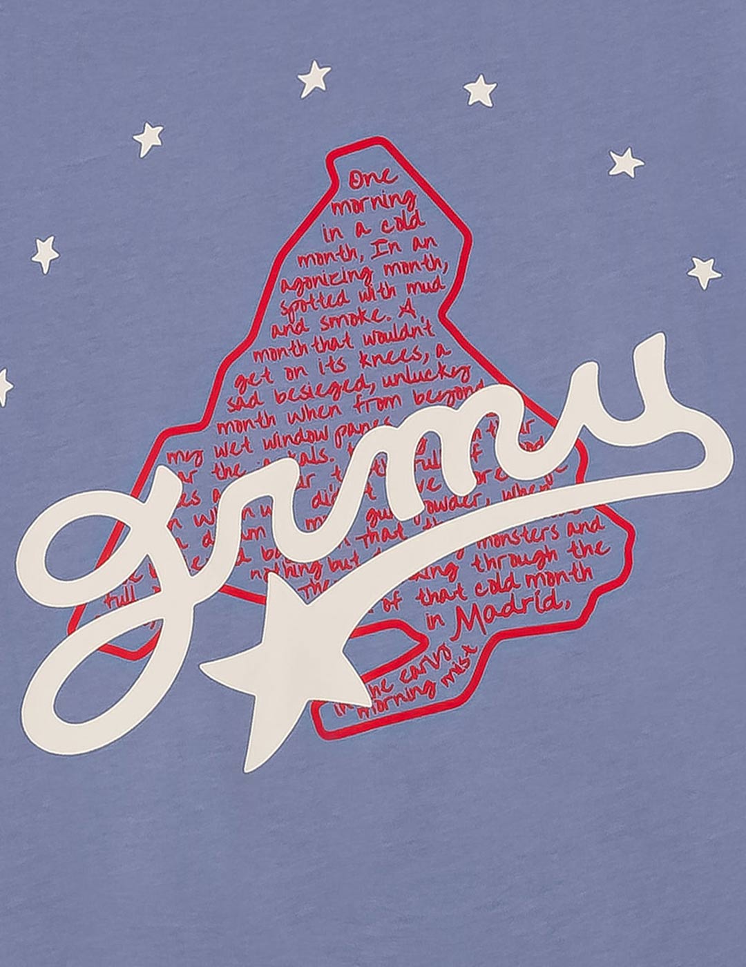 Camiseta GRIMEY MUD'S THE RESIDENCE - Blue
