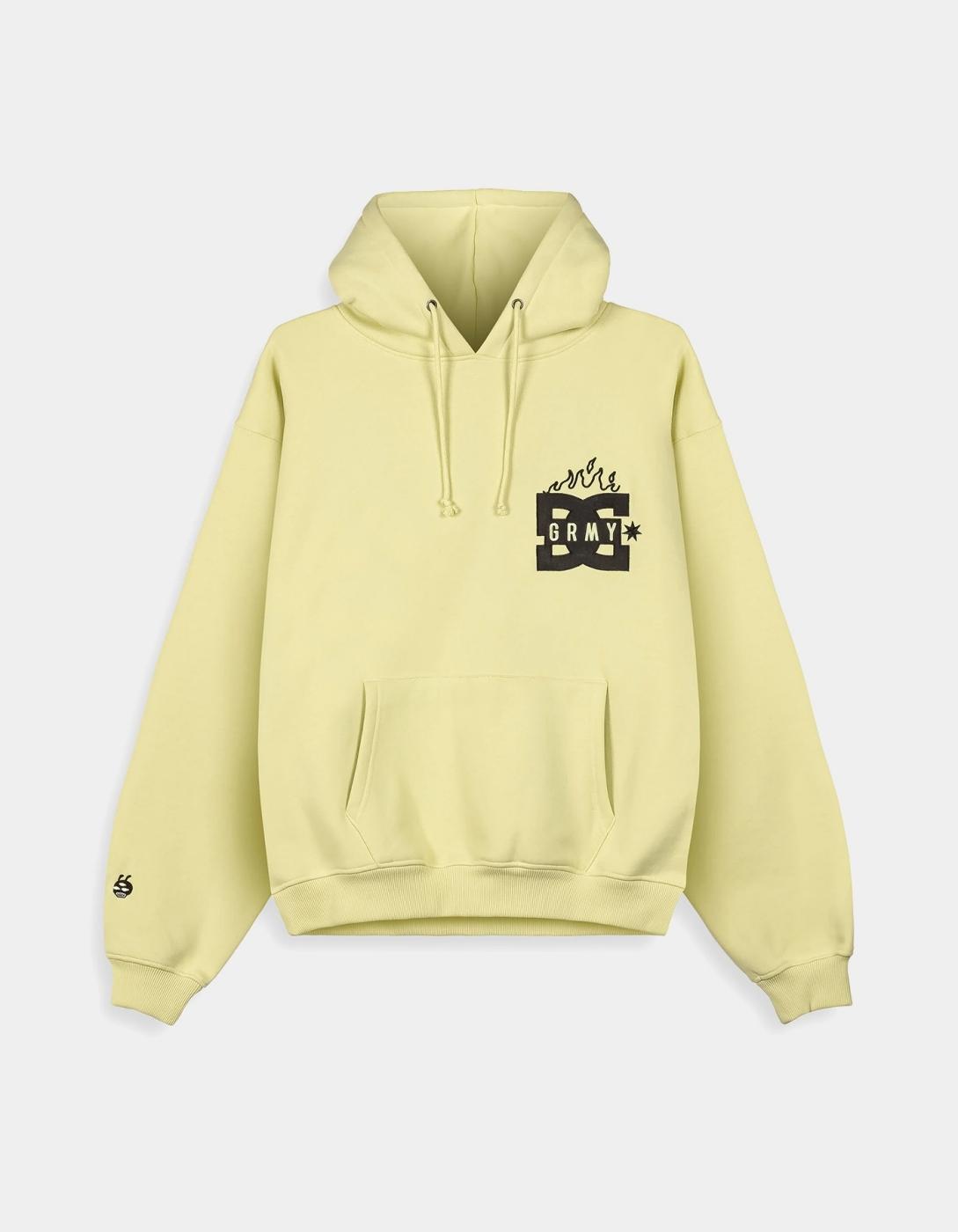 Sudadera Cap. THE SWARM DC X GRMY BOXY - Lime