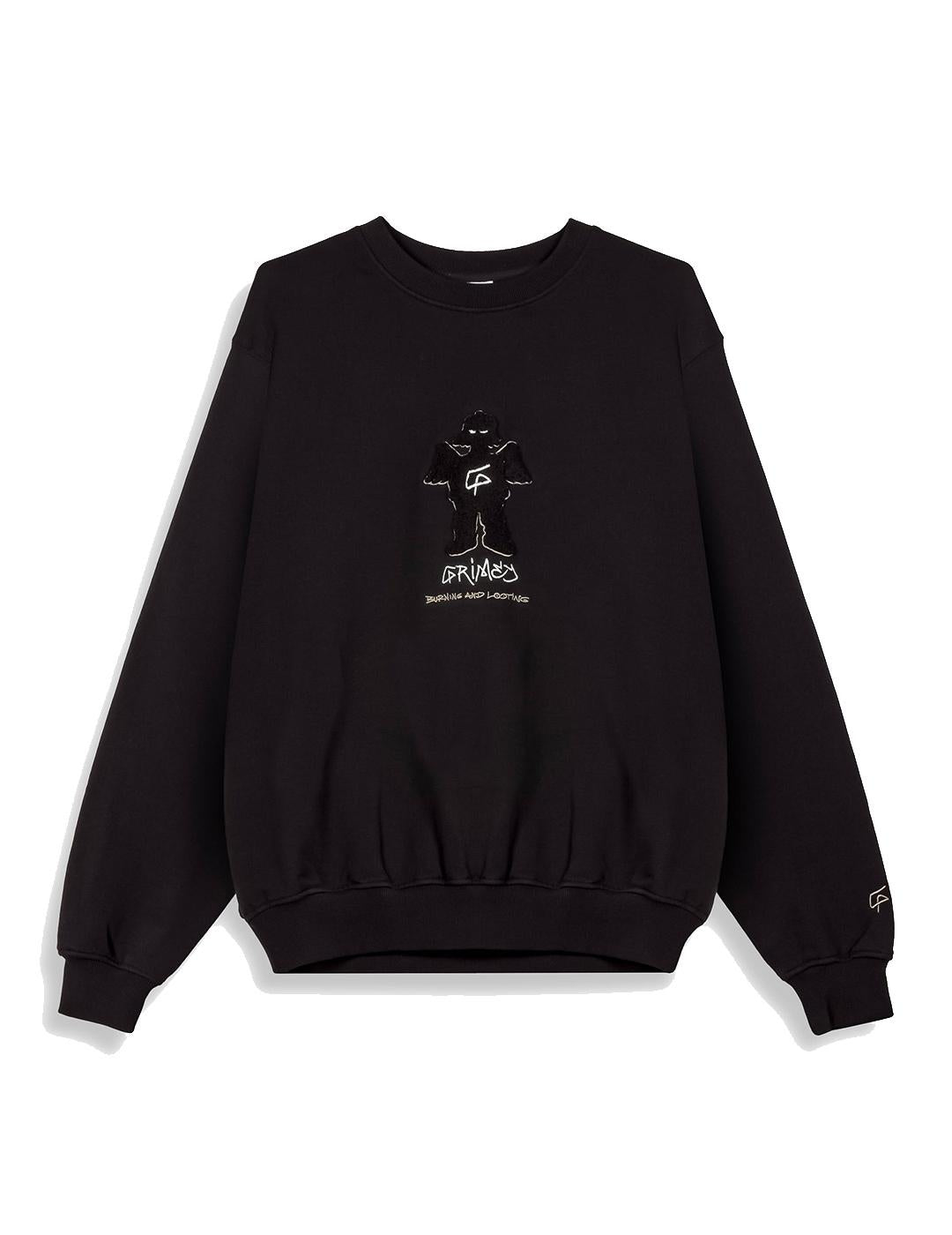 Sud. Crew GRIMEY THE SHELTER BOXY VINTAGE - Black