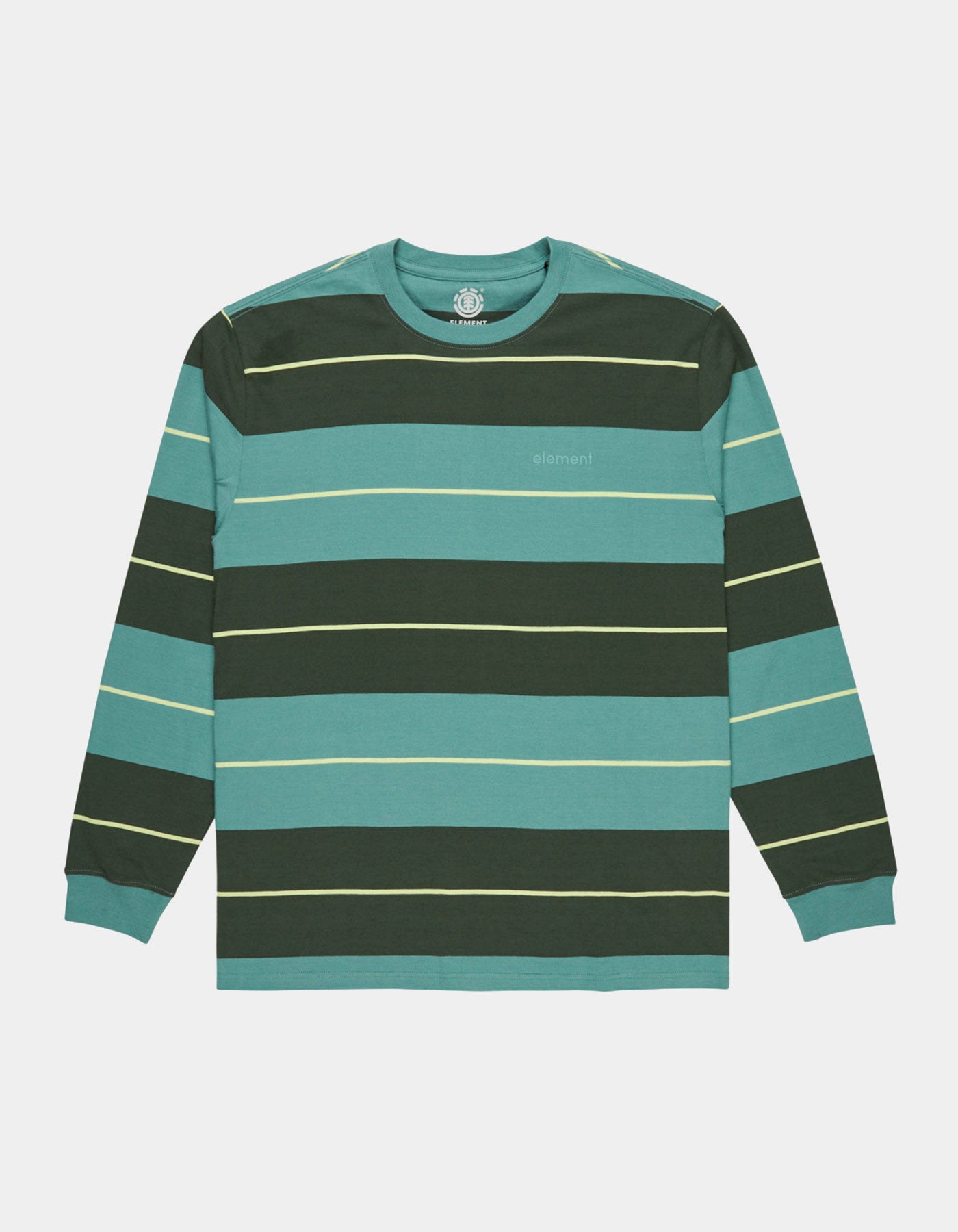Camiseta ELEMENT LOWCASE PIGMENT LS - Treillis/Jungle Gree