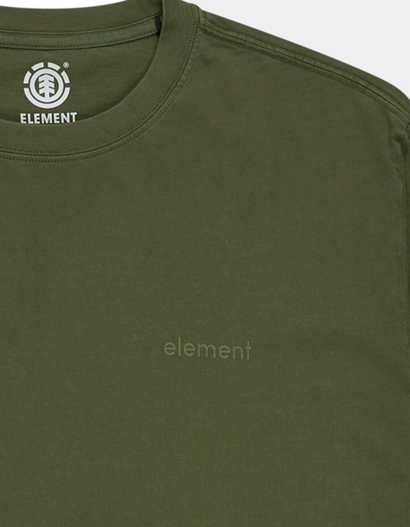 Camiseta ELEMENT LOWCASE PIGMENT LS - Rifle Green