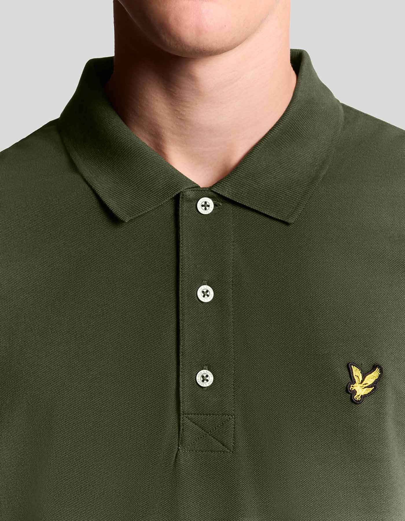 Polo LYLE & SCOTT SP400VOG - Olive
