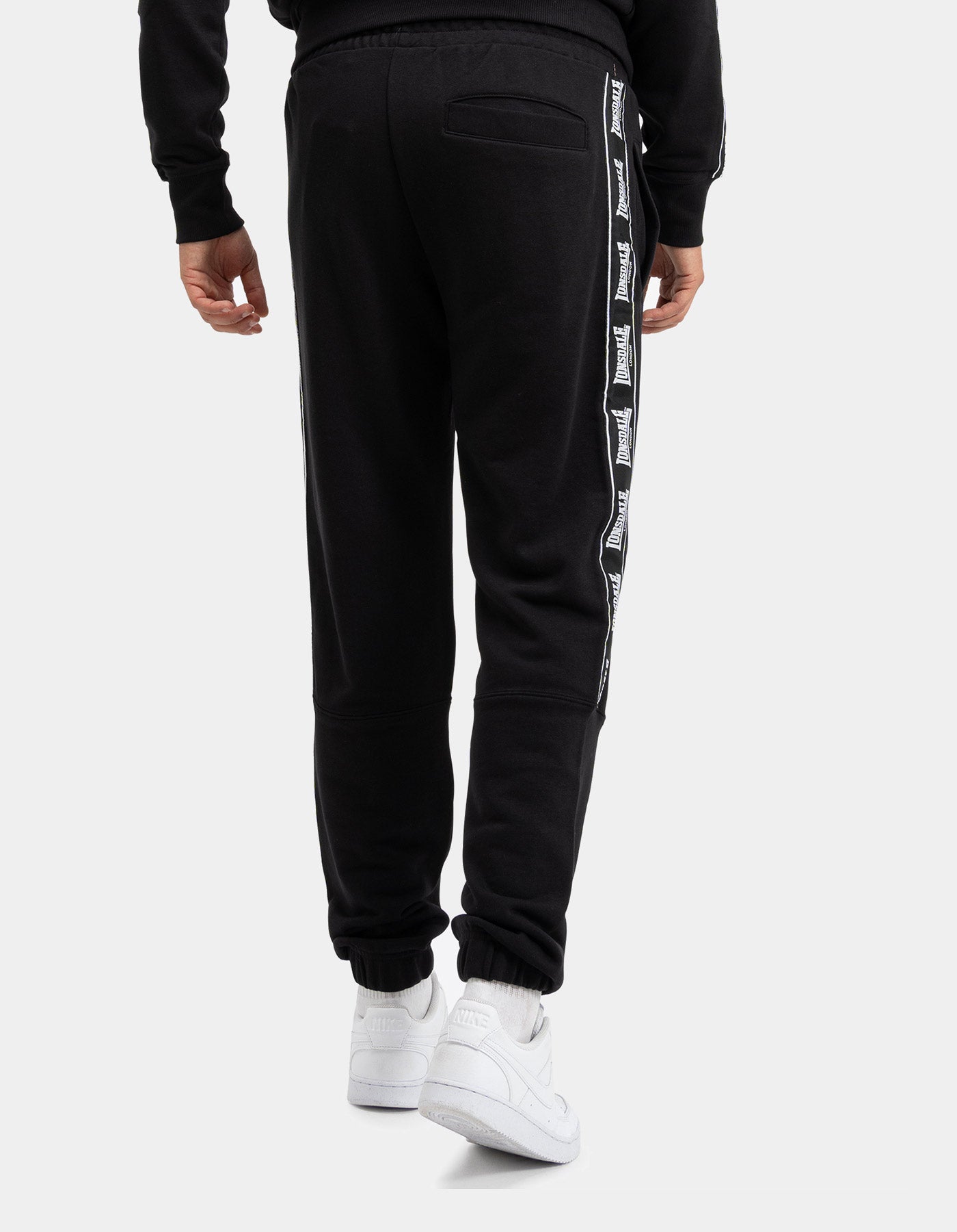 Pantalón Chándal LONSDALE GRUTNESS - Black/White