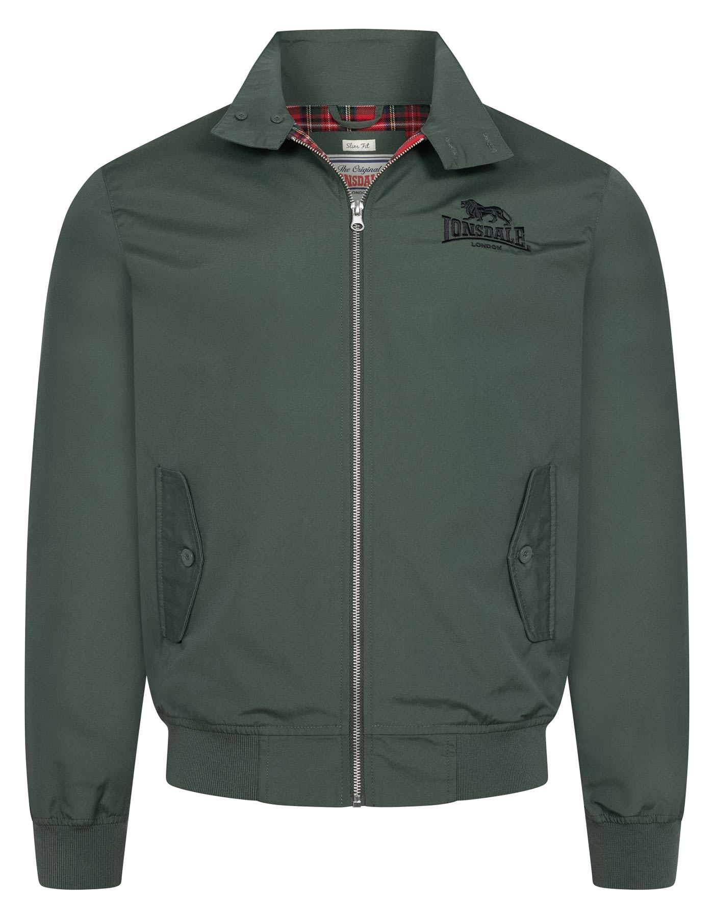 Cazadora LONSDALE HARRINGTON CLASSIC - Olive/Black