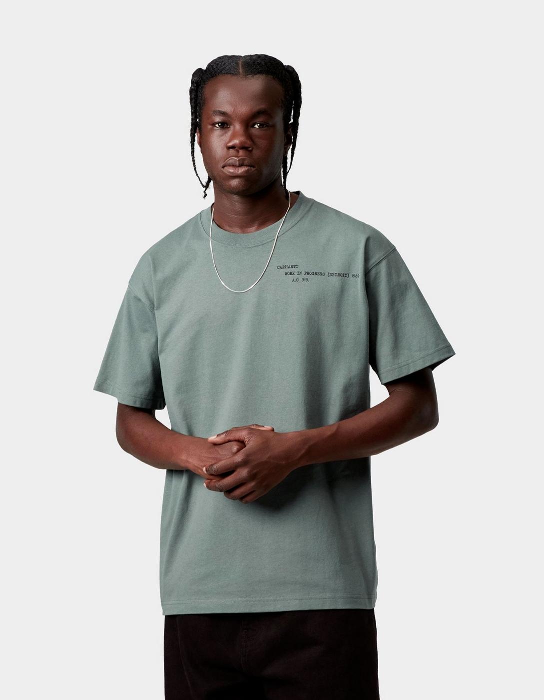 Camiseta CARHARTT WIP PUNCHED - Velvet Green